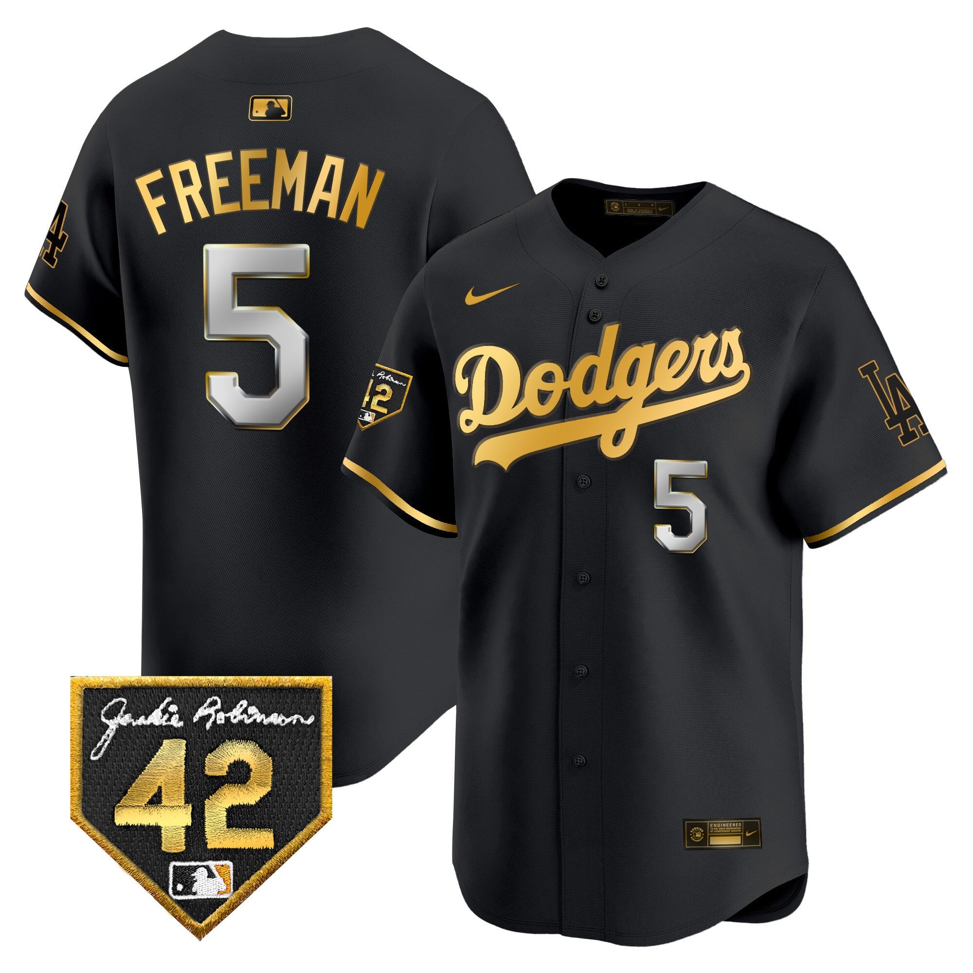 Men’s 2024 Jackie Robinson Patch Vapor Premier Limited Jersey
