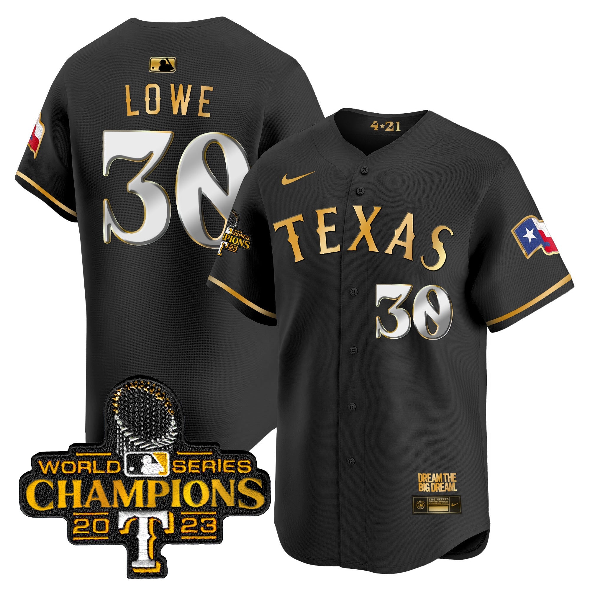 Men’s Texas 2023 World Series Champions City Connect Vapor Premier Limited Jersey
