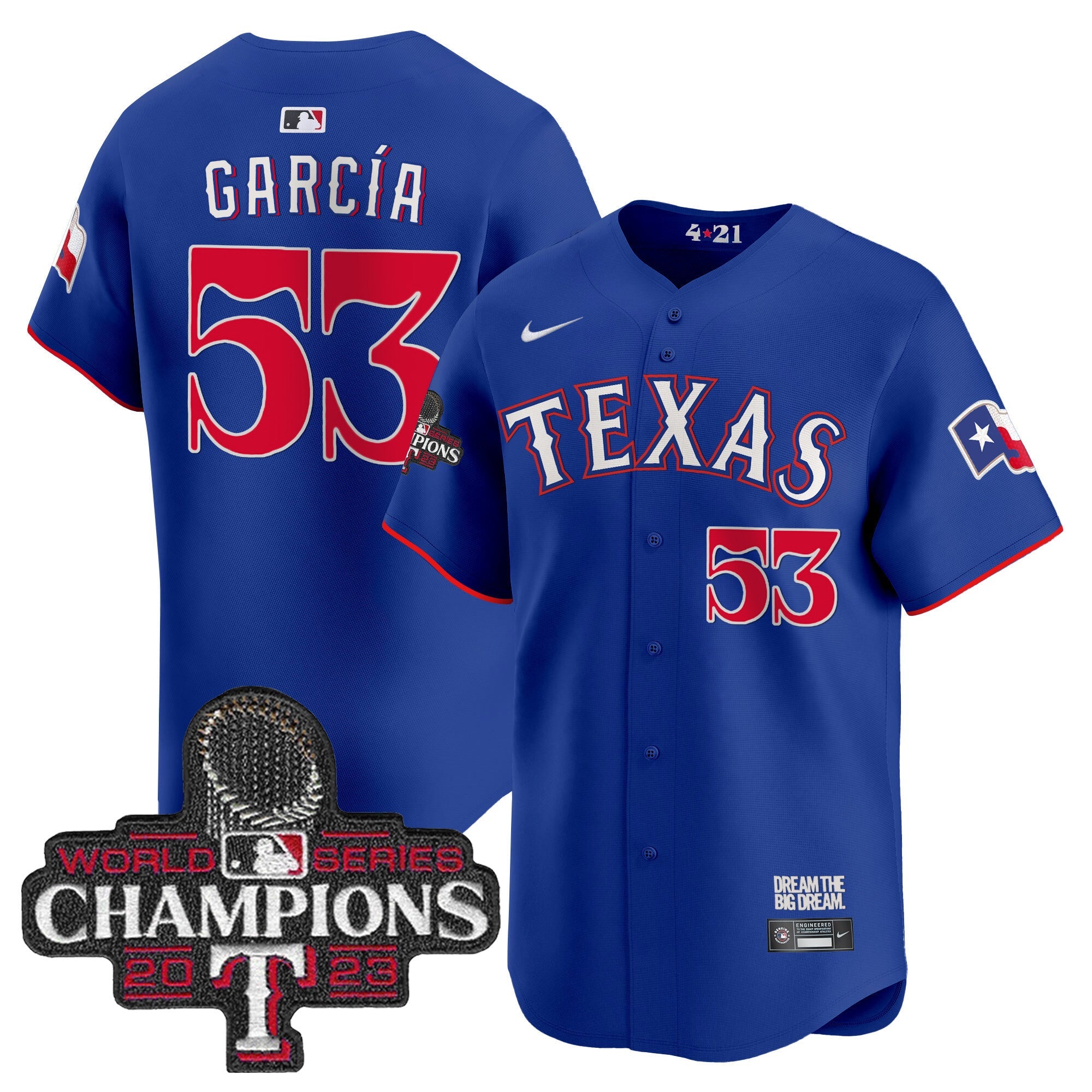Men’s Texas 2023 World Series Champions City Connect Vapor Premier Limited Jersey