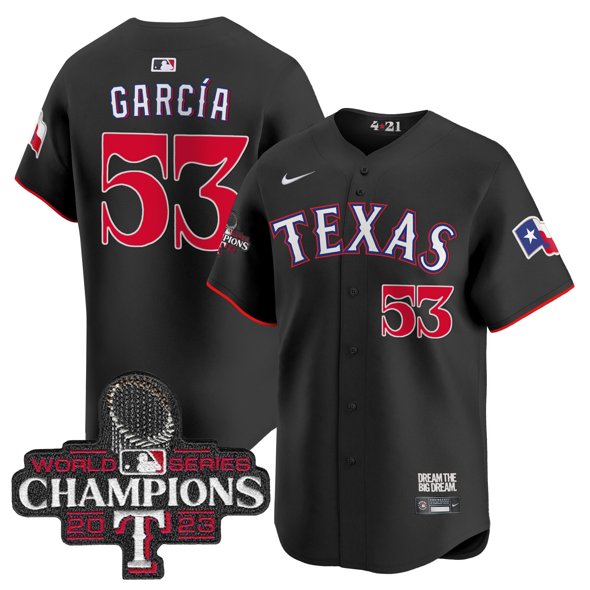Men’s Texas 2023 World Series Champions City Connect Vapor Premier Limited Jersey