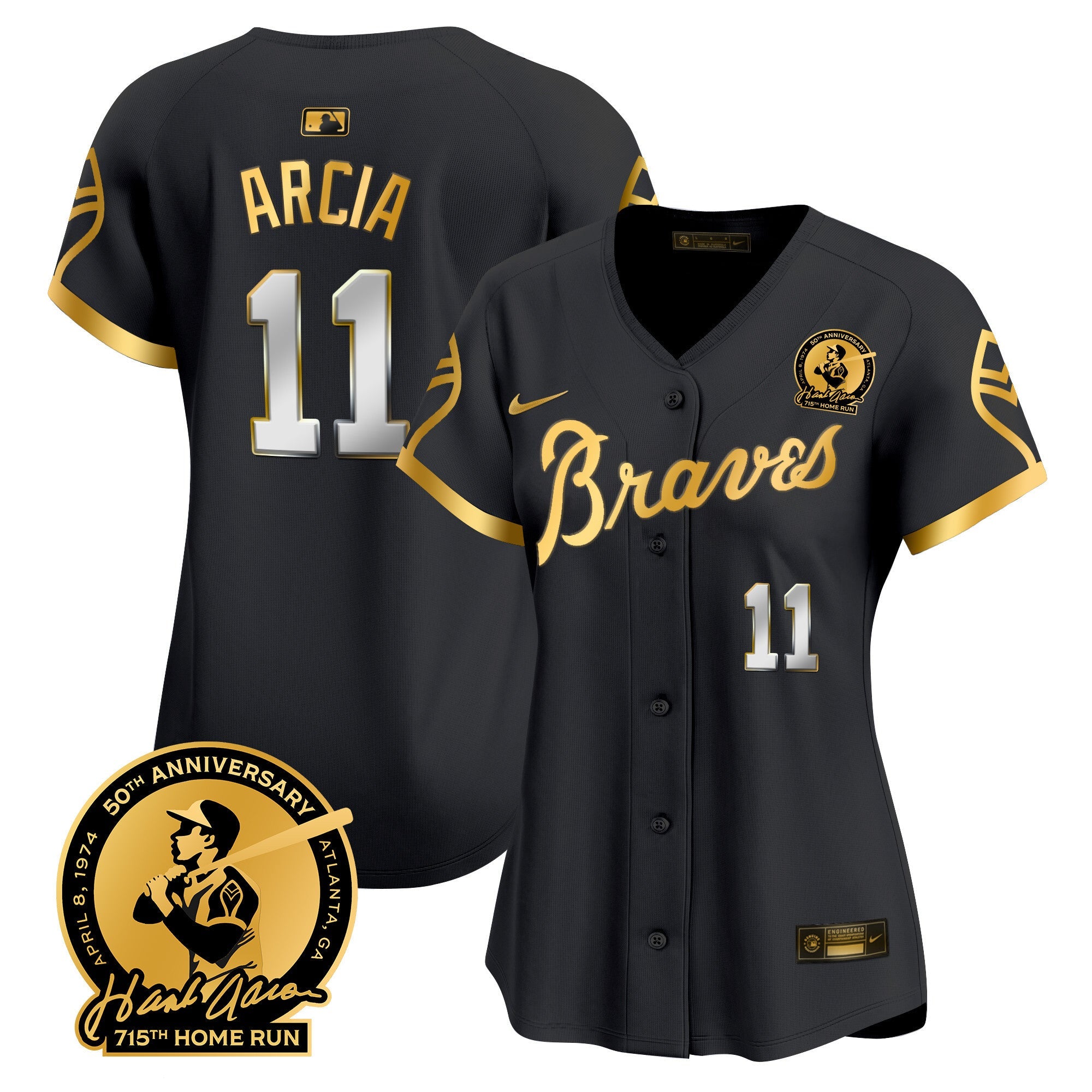 Women’s Atlanta Throwback 1974 – 1982 Vapor Premier Limited Jersey