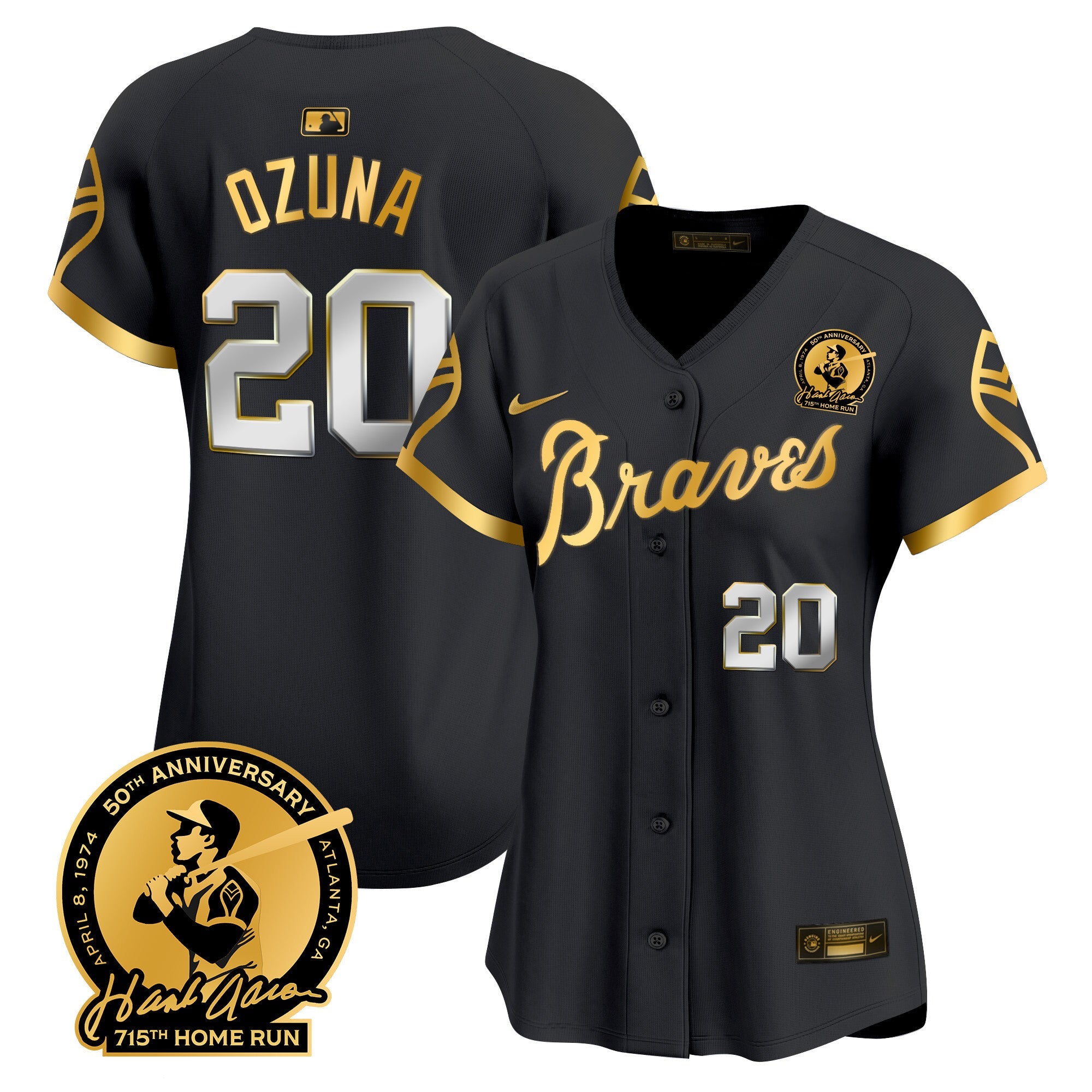 Women’s Atlanta Throwback 1974 – 1982 Vapor Premier Limited Jersey