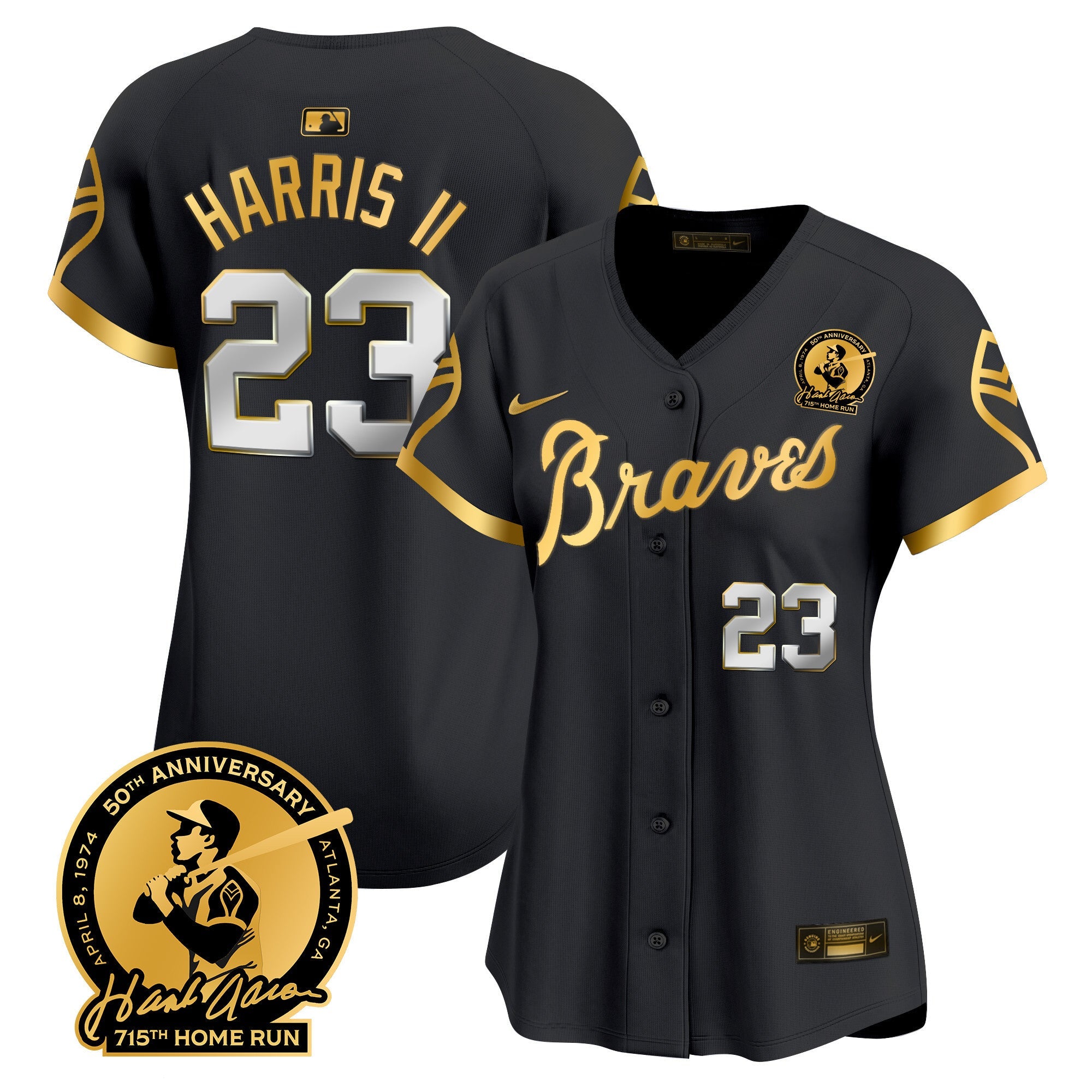 Women’s Atlanta Throwback 1974 – 1982 Vapor Premier Limited Jersey