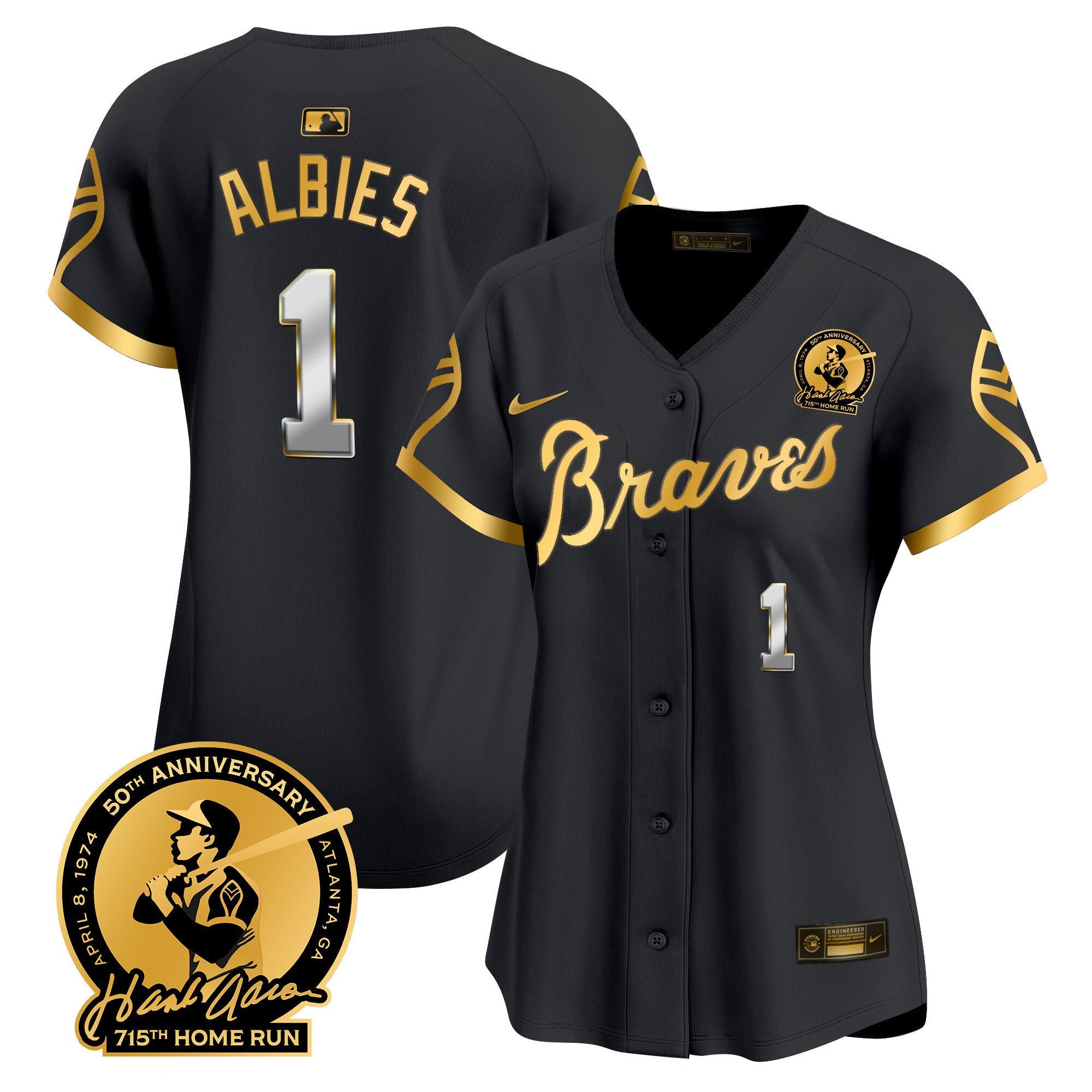 Women’s Atlanta Throwback 1974 – 1982 Vapor Premier Limited Jersey