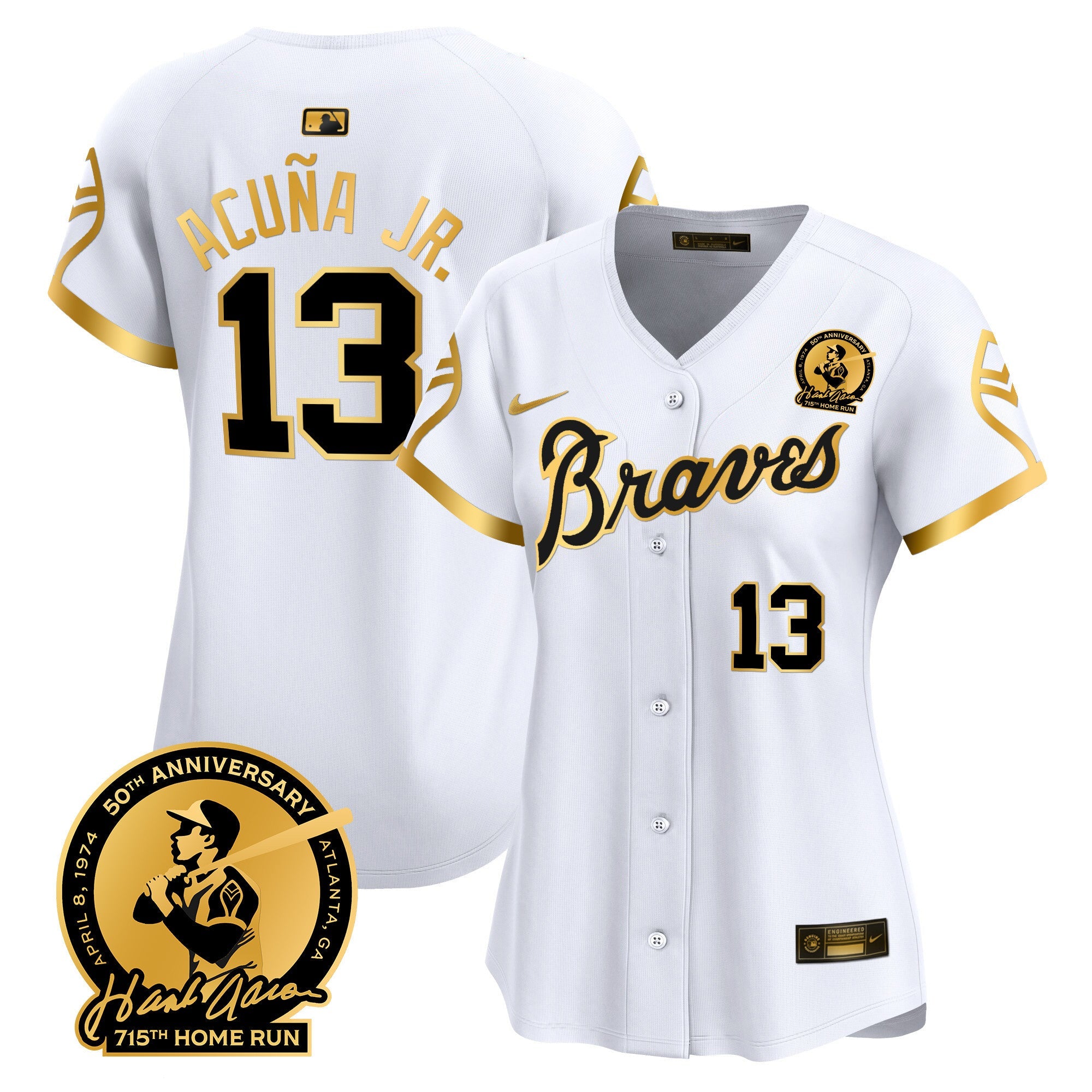 Women’s Atlanta Throwback 1974 – 1982 Vapor Premier Limited Jersey
