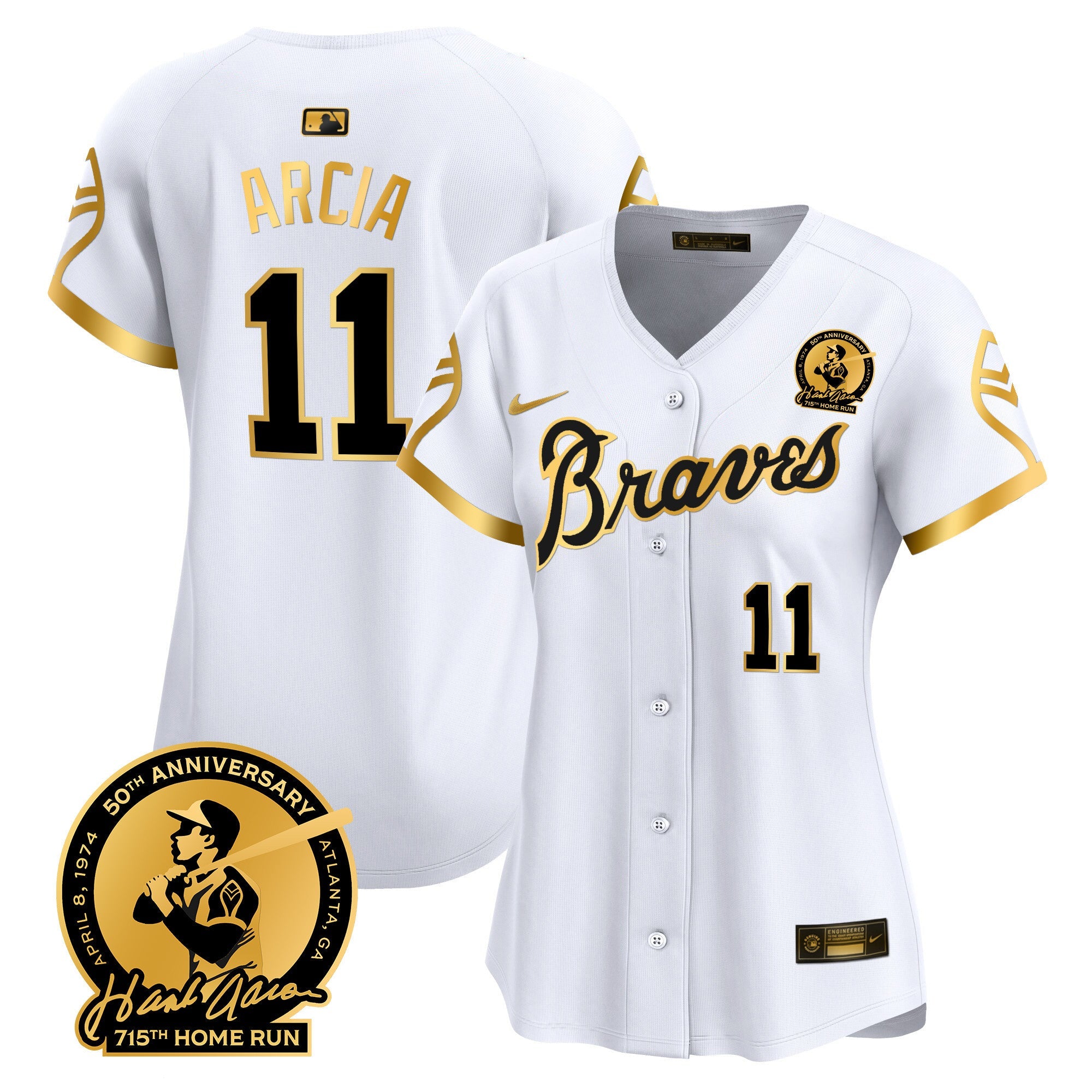 Women’s Atlanta Throwback 1974 – 1982 Vapor Premier Limited Jersey