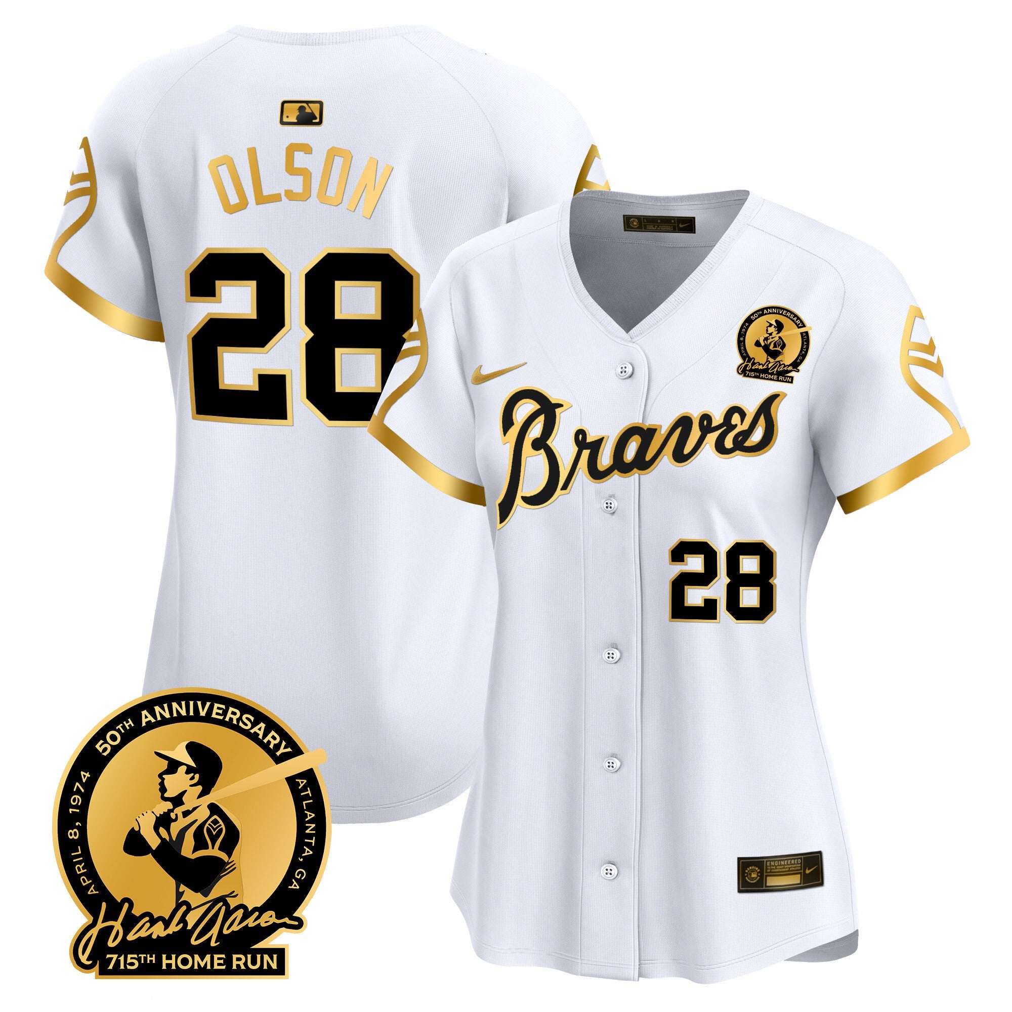 Women’s Atlanta Throwback 1974 – 1982 Vapor Premier Limited Jersey
