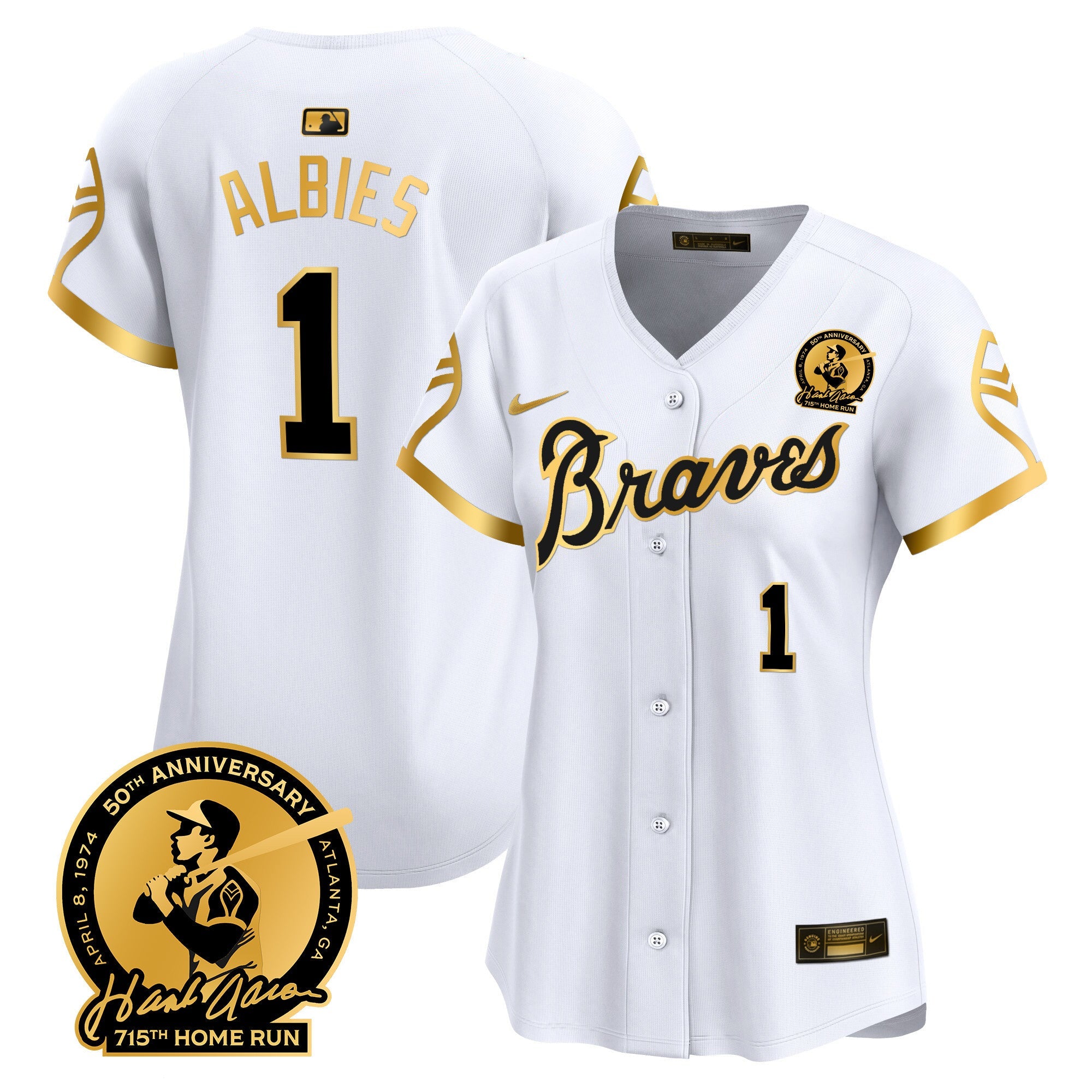 Women’s Atlanta Throwback 1974 – 1982 Vapor Premier Limited Jersey