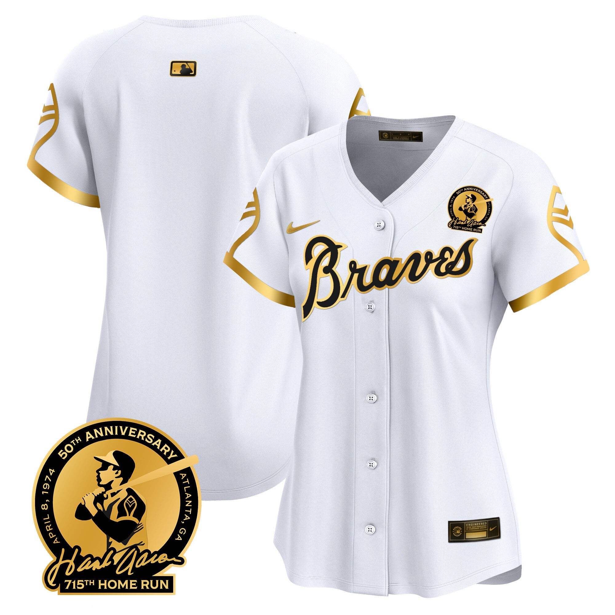 Women’s Atlanta Throwback 1974 – 1982 Vapor Premier Limited Jersey