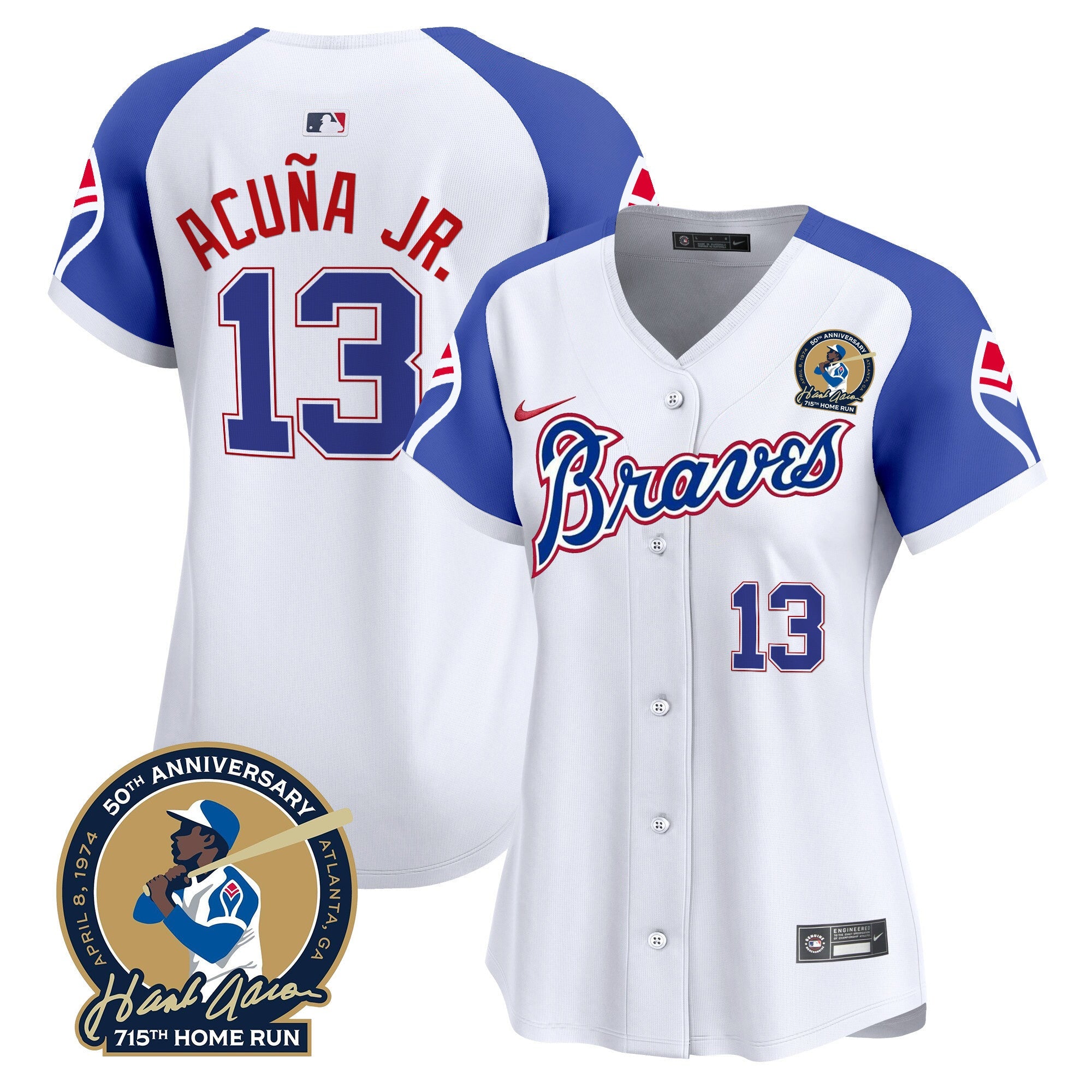 Women’s Atlanta Throwback 1974 – 1982 Vapor Premier Limited Jersey