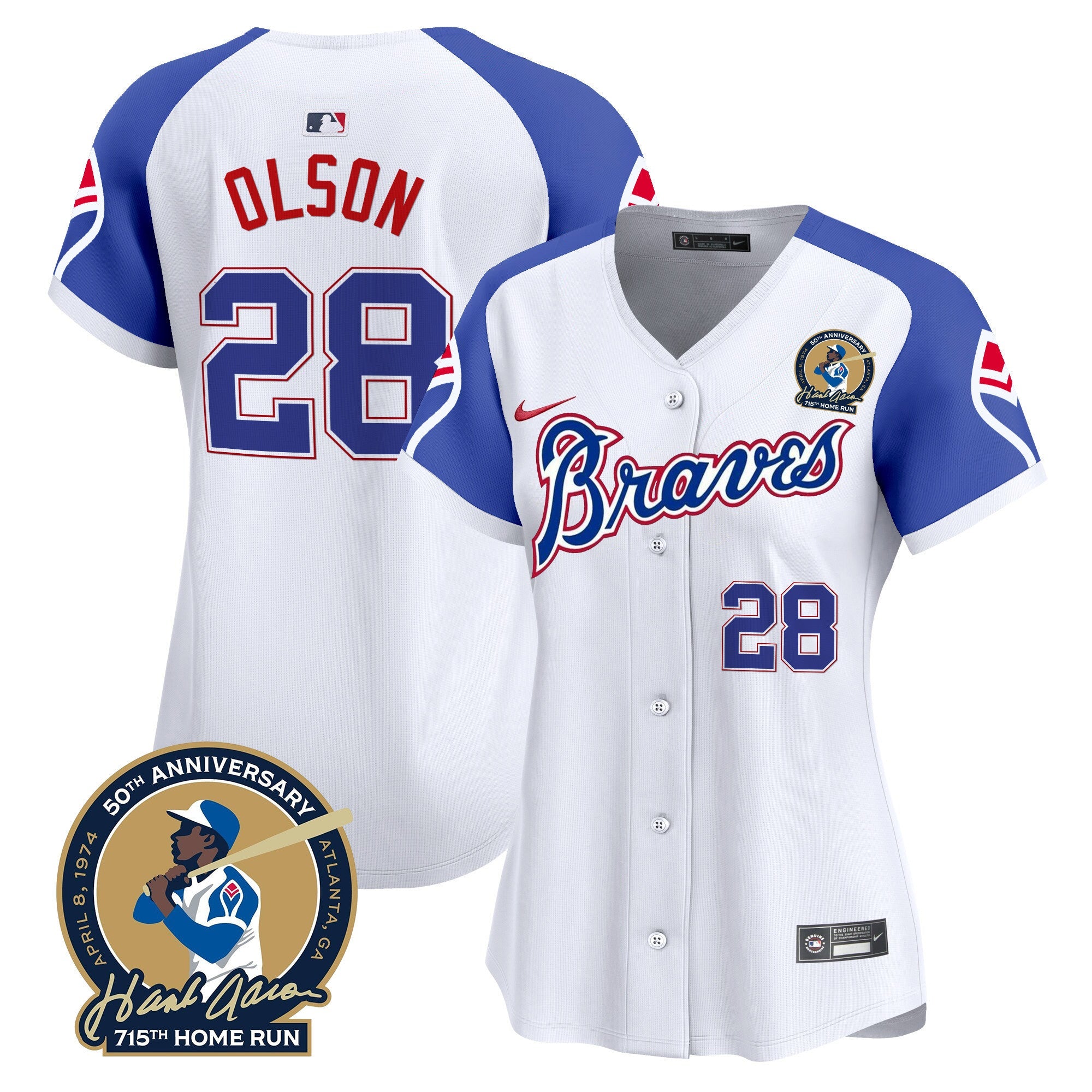Women’s Atlanta Throwback 1974 – 1982 Vapor Premier Limited Jersey