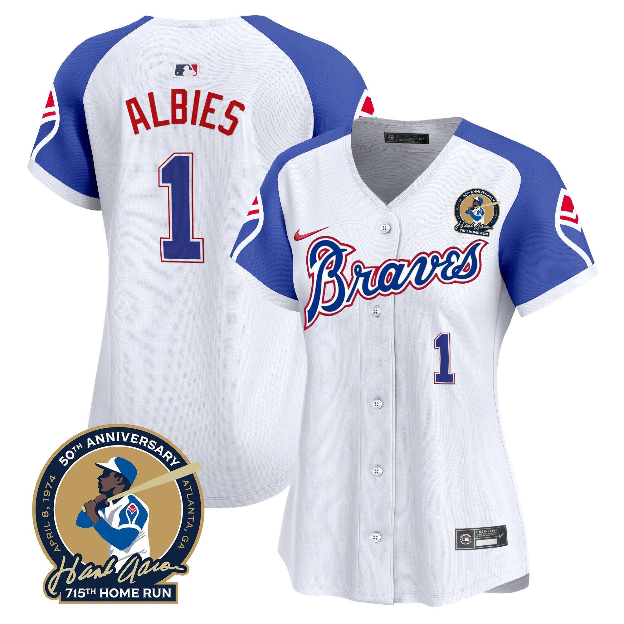 Women’s Atlanta Throwback 1974 – 1982 Vapor Premier Limited Jersey