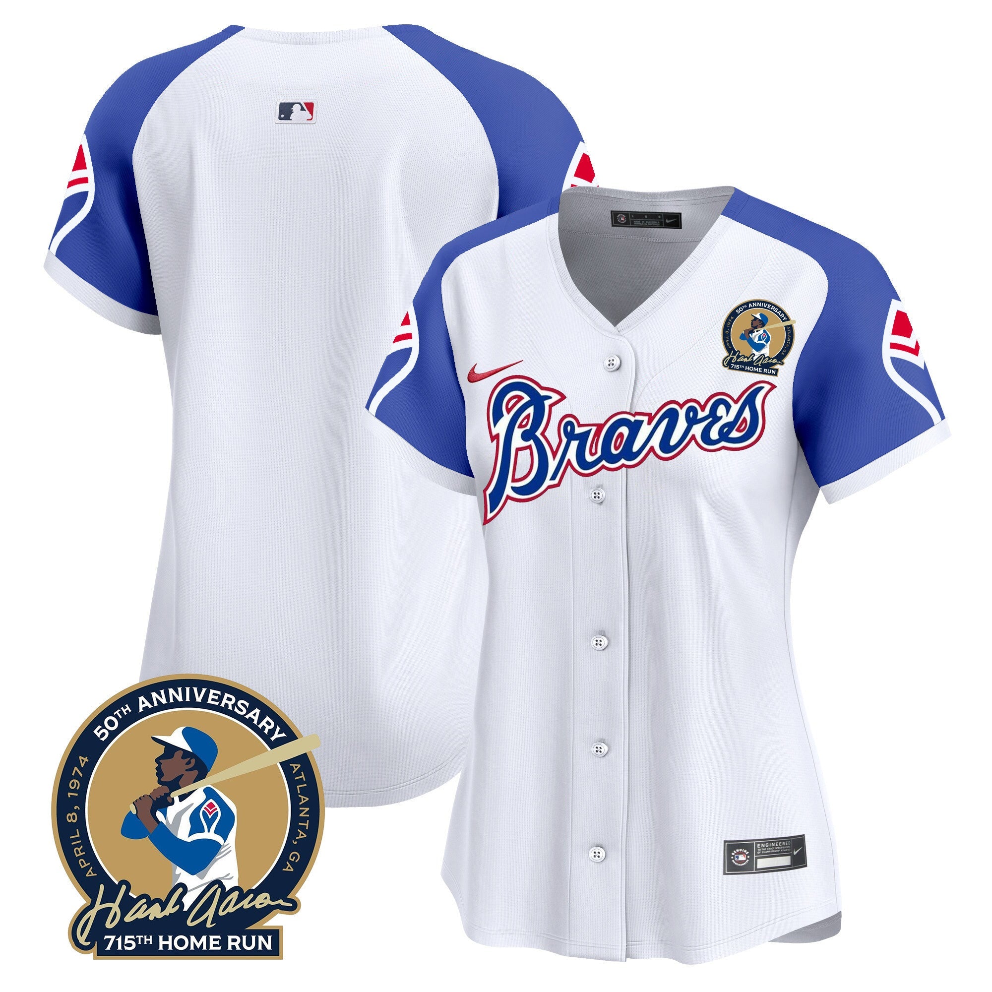 Women’s Atlanta Throwback 1974 – 1982 Vapor Premier Limited Jersey
