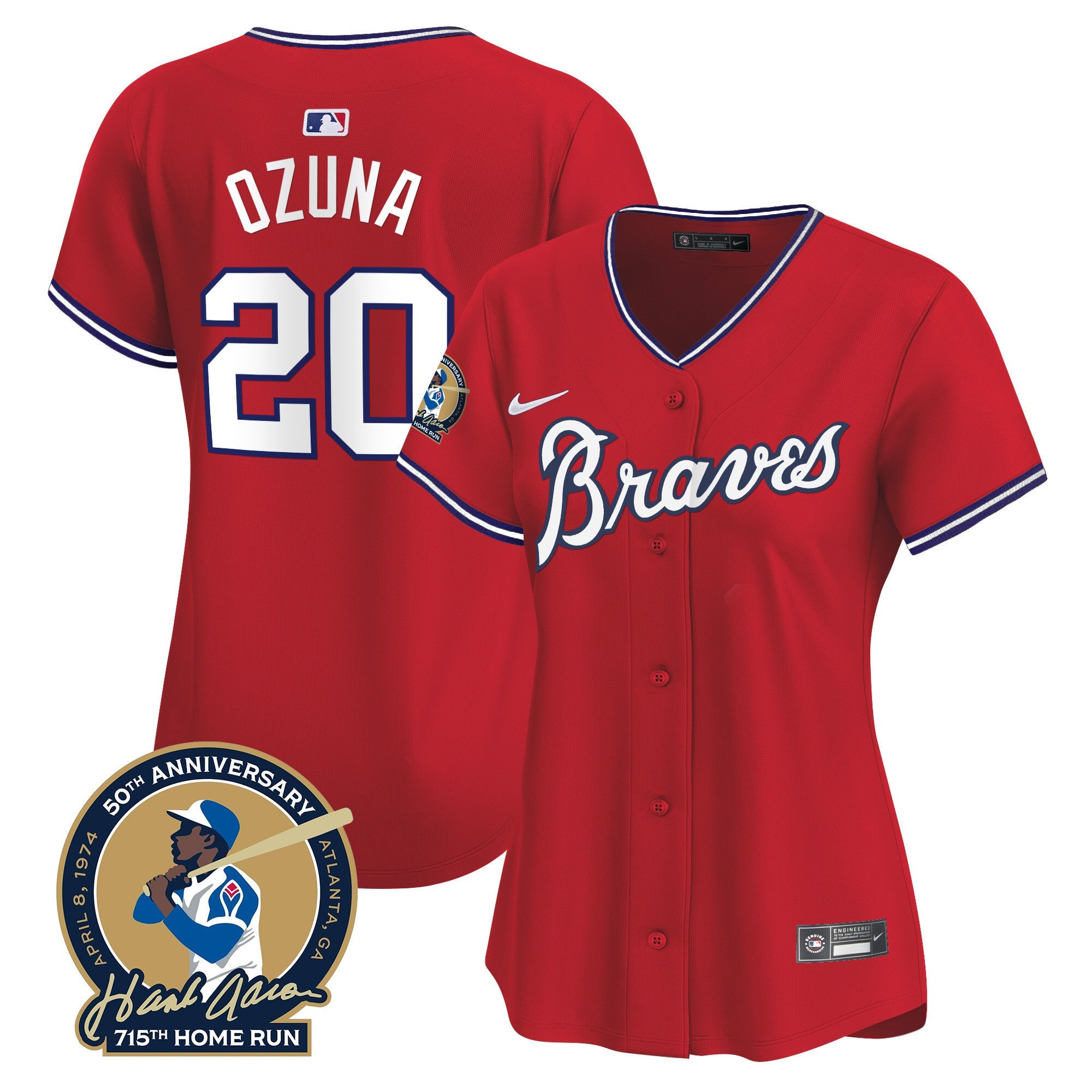 Women’s Atlanta Throwback 1974 – 1982 Vapor Premier Limited Jersey