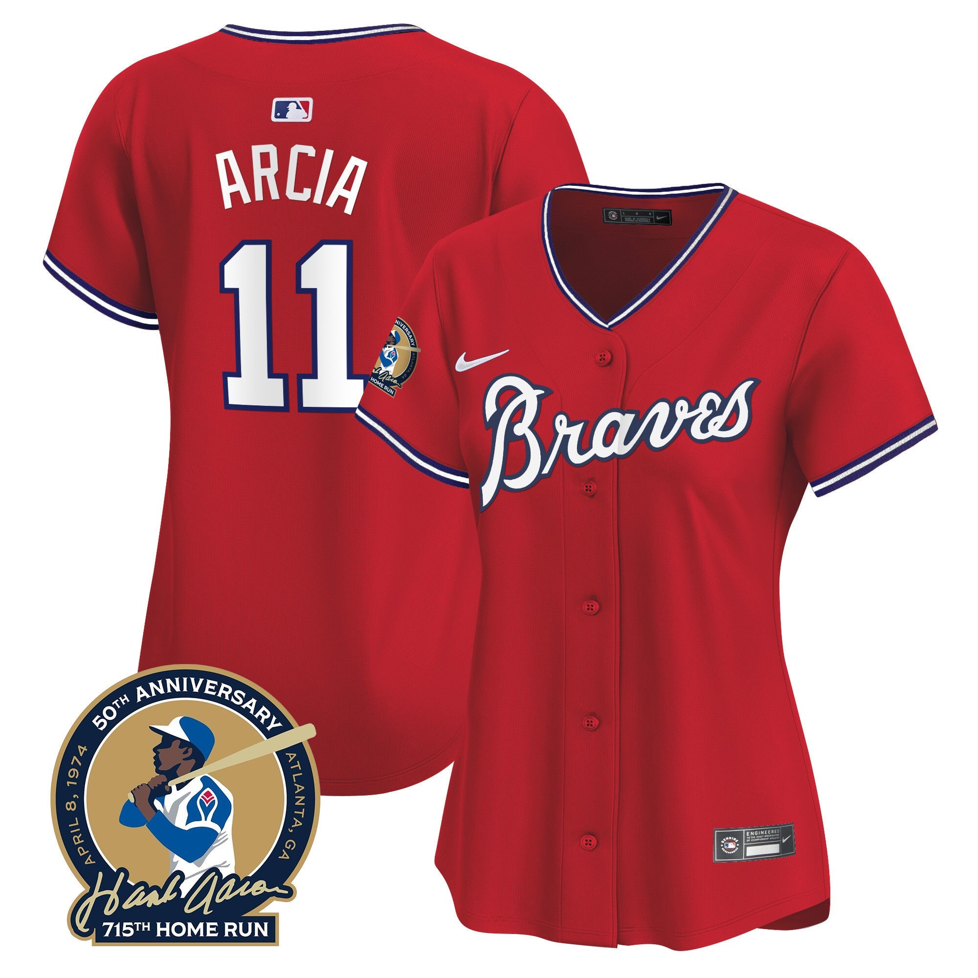 Women’s Atlanta Throwback 1974 – 1982 Vapor Premier Limited Jersey