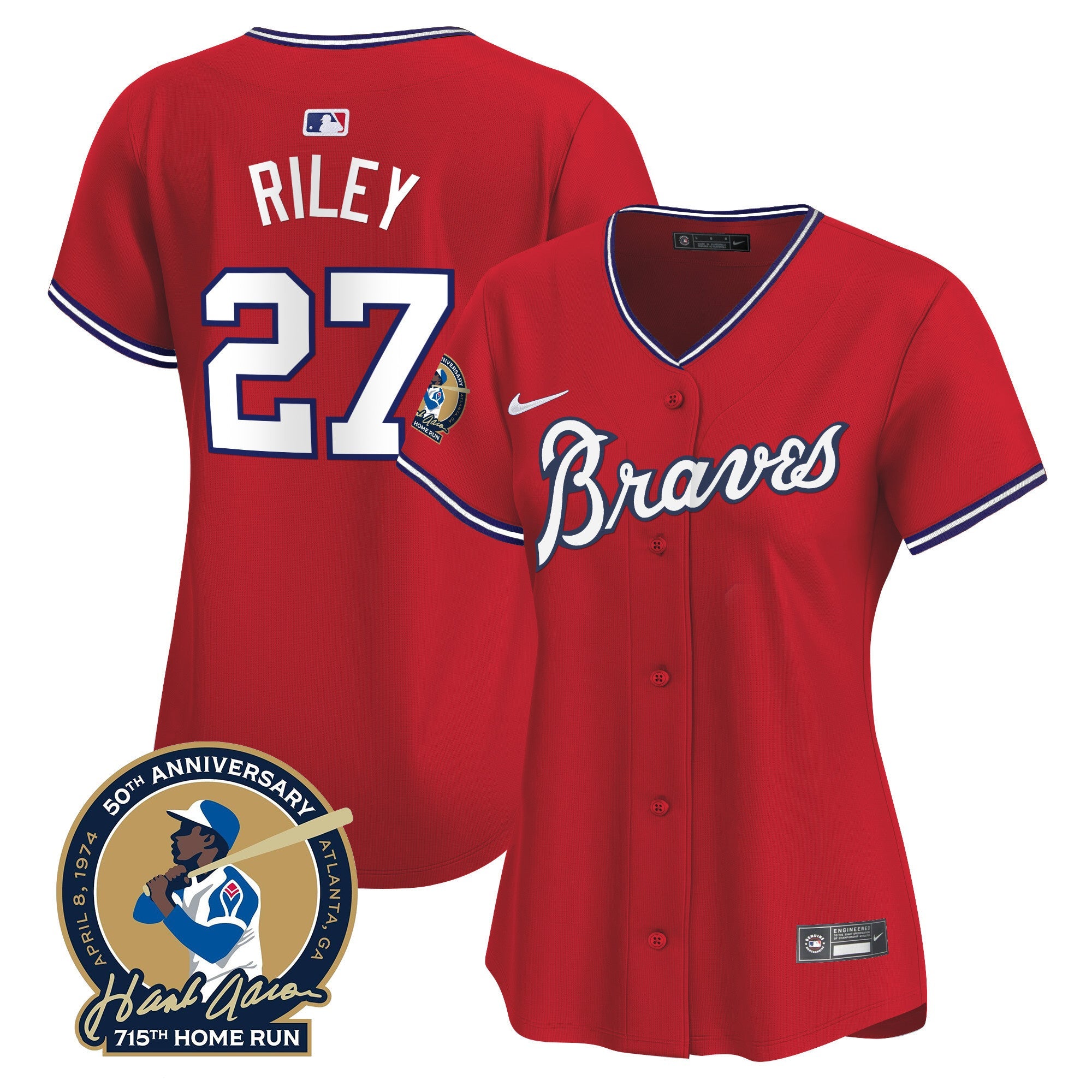 Women’s Atlanta Throwback 1974 – 1982 Vapor Premier Limited Jersey