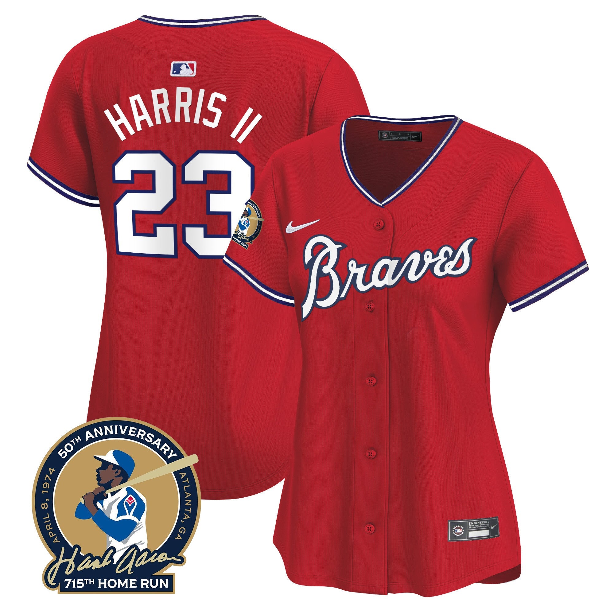 Women’s Atlanta Throwback 1974 – 1982 Vapor Premier Limited Jersey