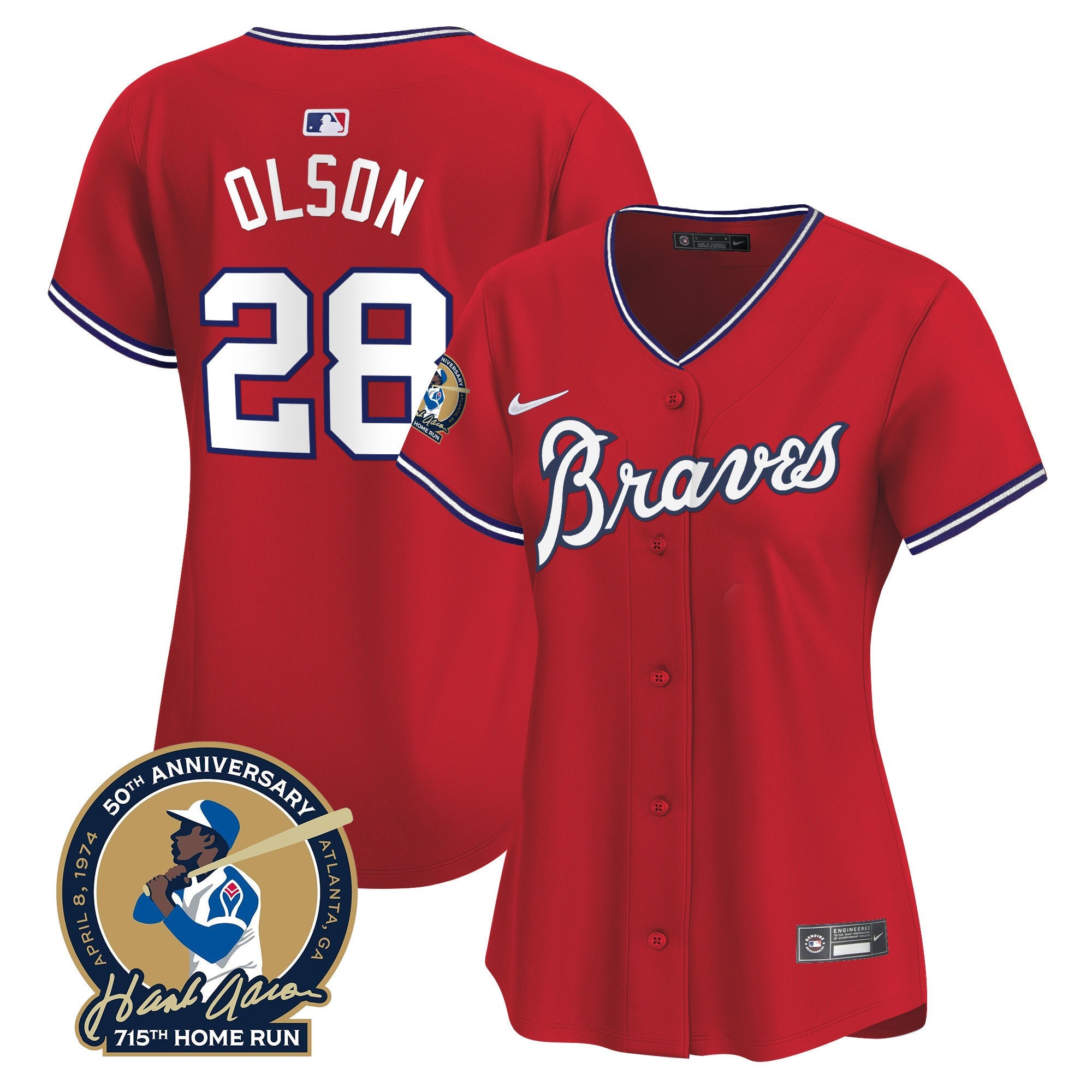 Women’s Atlanta Throwback 1974 – 1982 Vapor Premier Limited Jersey