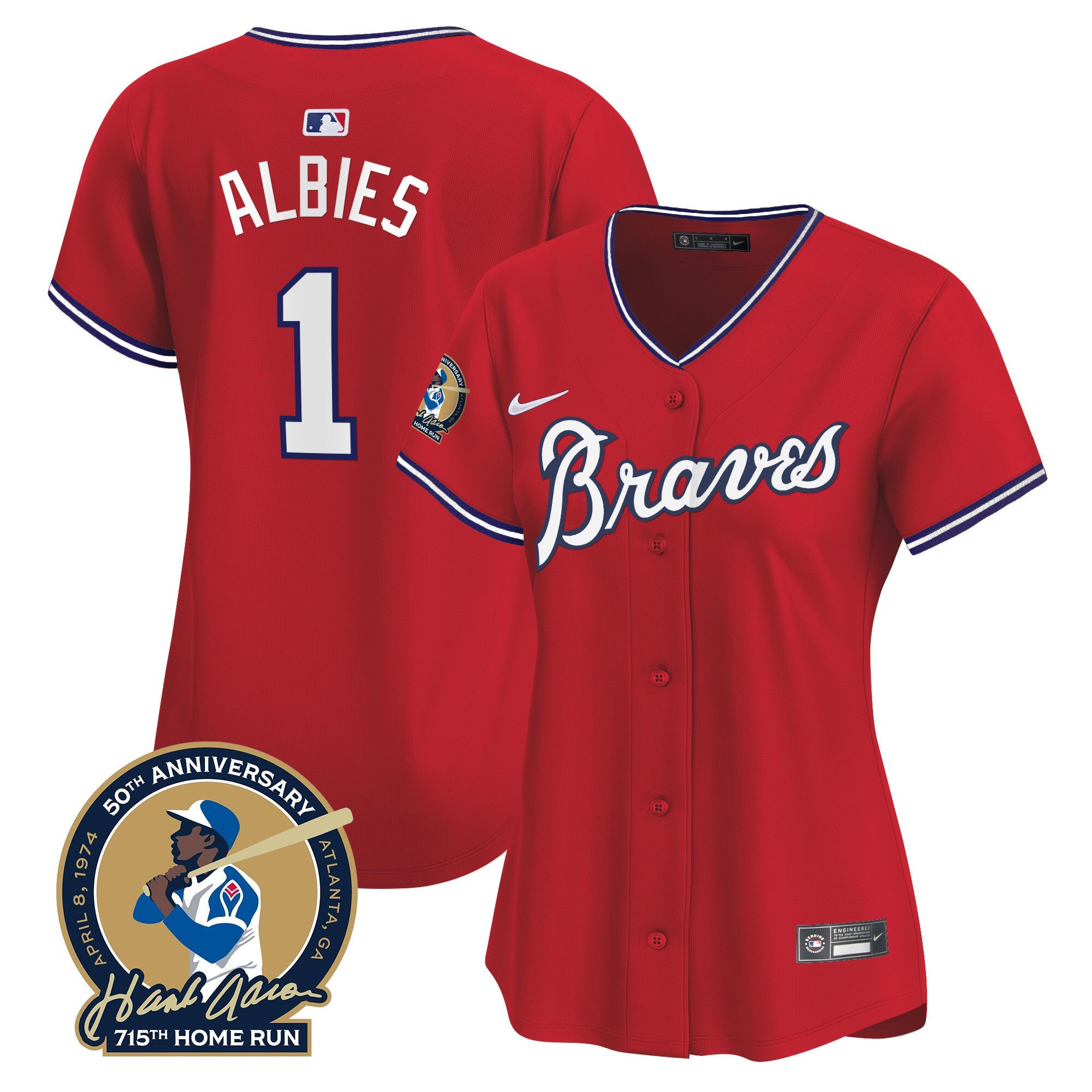 Women’s Atlanta Throwback 1974 – 1982 Vapor Premier Limited Jersey