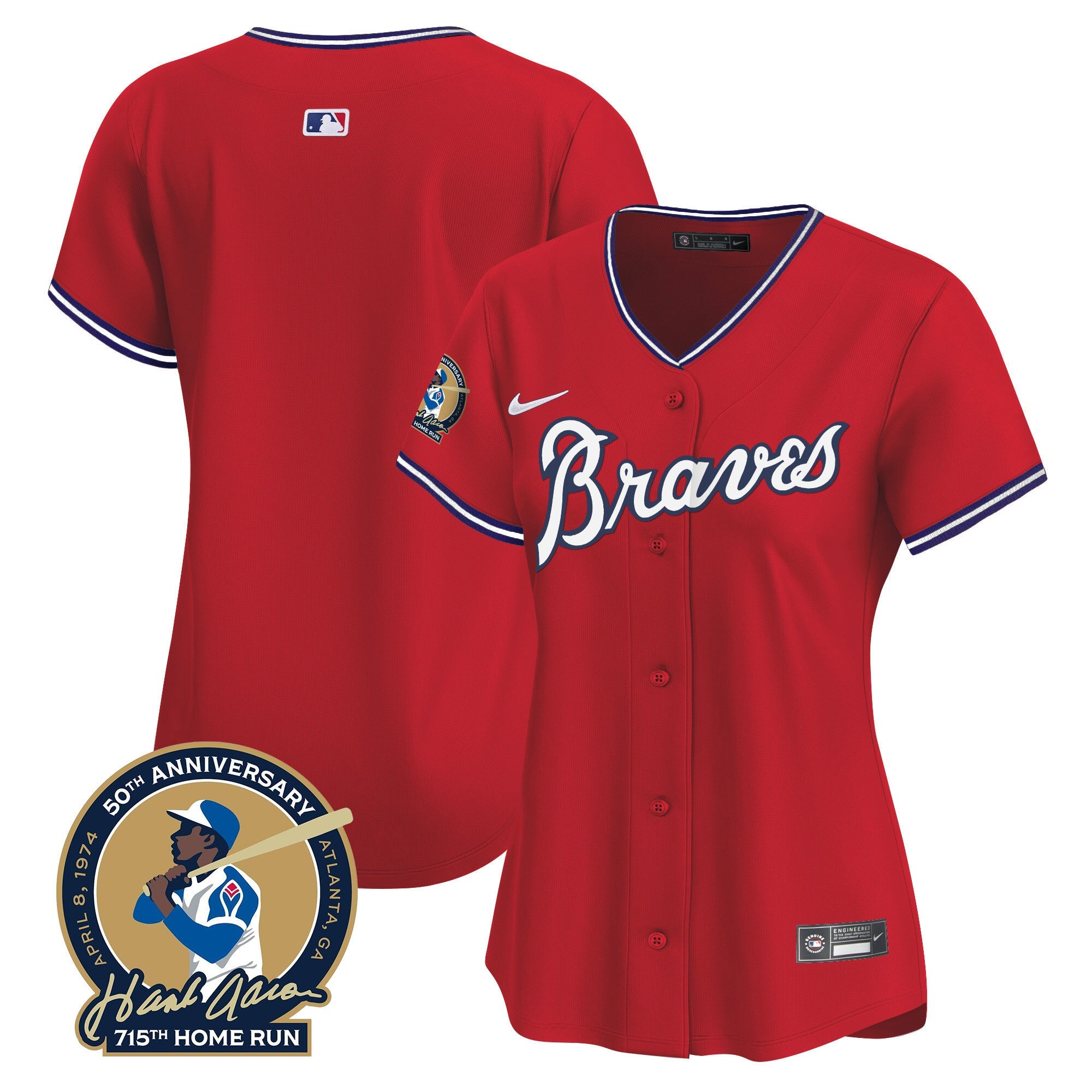 Women’s Atlanta Throwback 1974 – 1982 Vapor Premier Limited Jersey