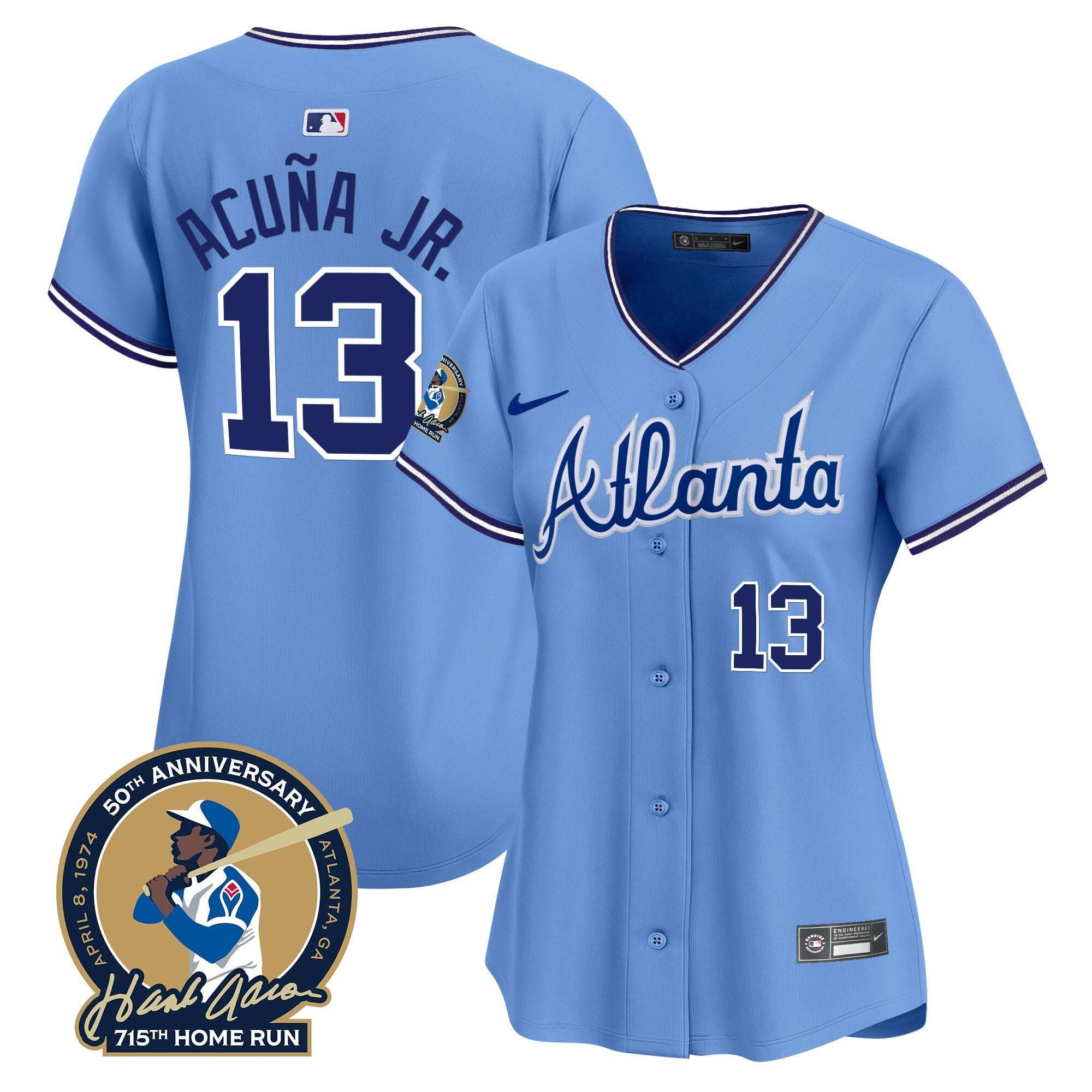 Women’s Atlanta Throwback 1974 – 1982 Vapor Premier Limited Jersey