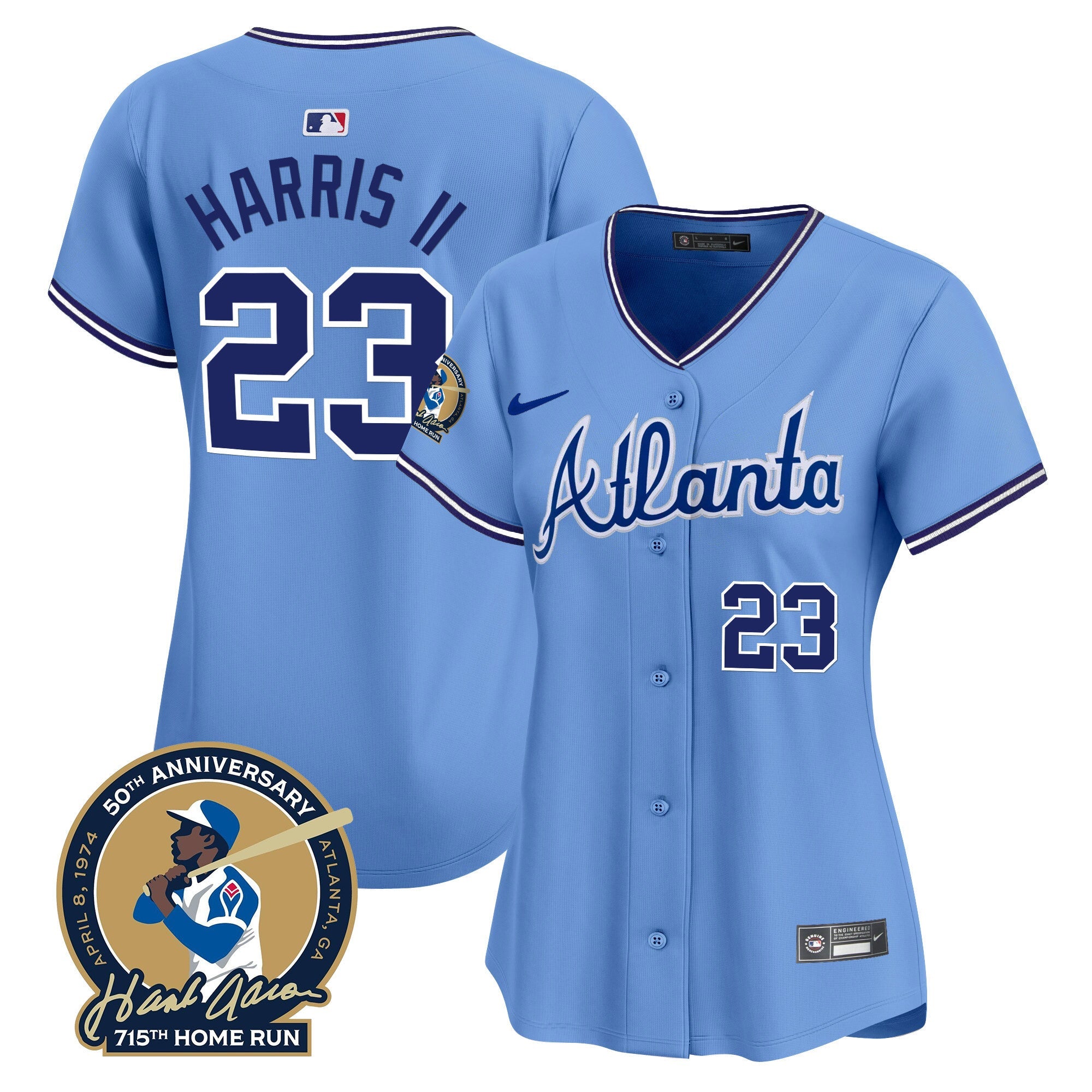 Women’s Atlanta Throwback 1974 – 1982 Vapor Premier Limited Jersey