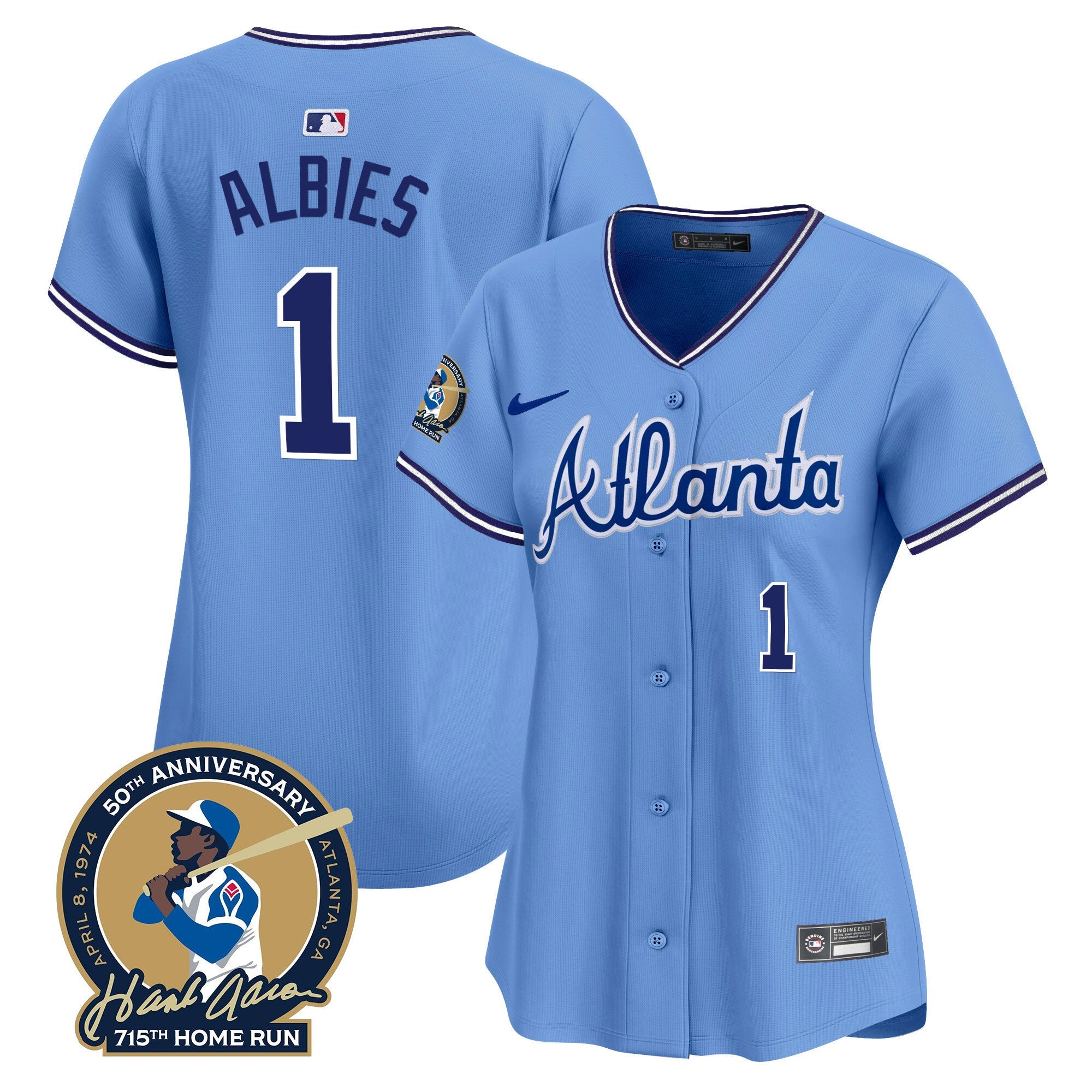 Women’s Atlanta Throwback 1974 – 1982 Vapor Premier Limited Jersey