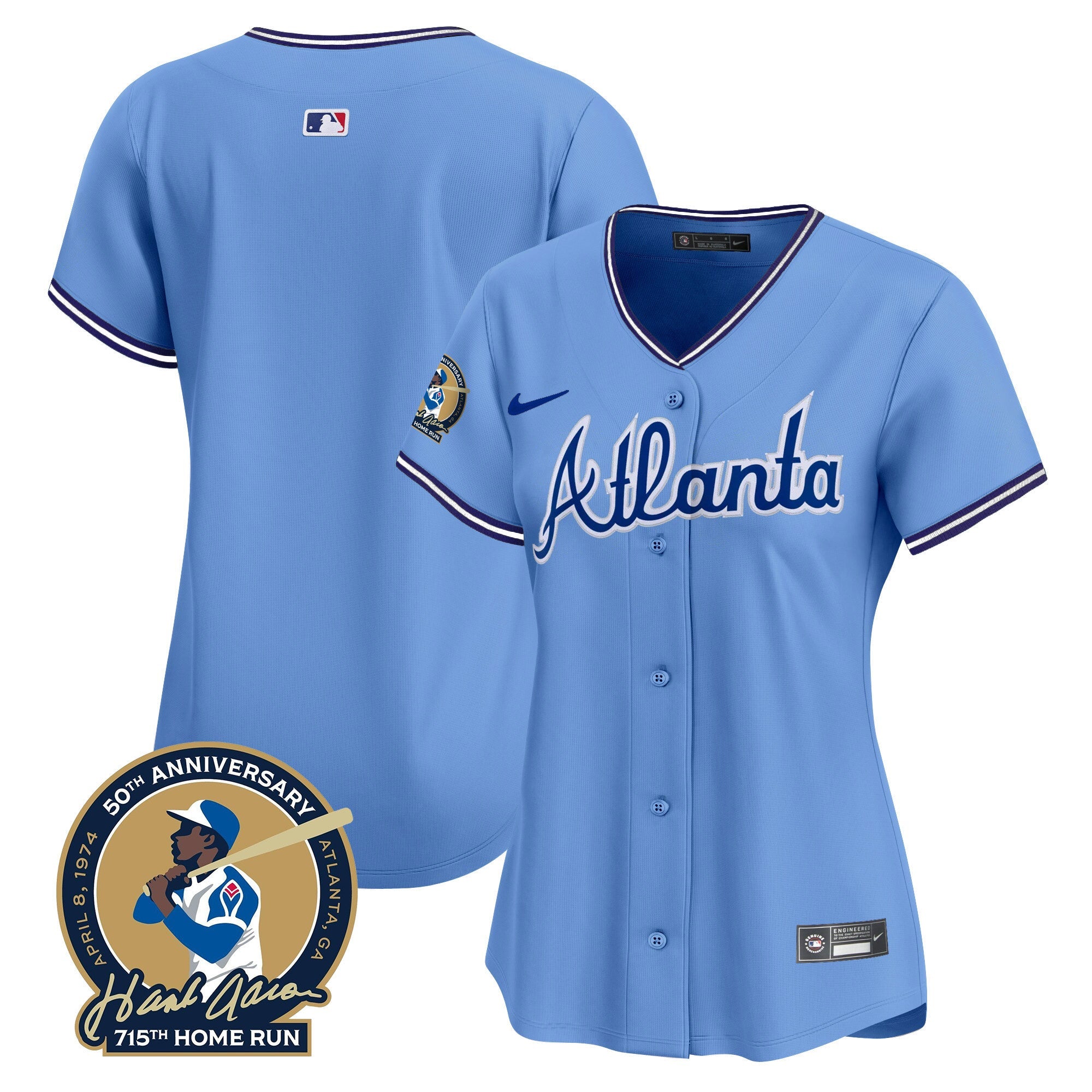 Women’s Atlanta Throwback 1974 – 1982 Vapor Premier Limited Jersey