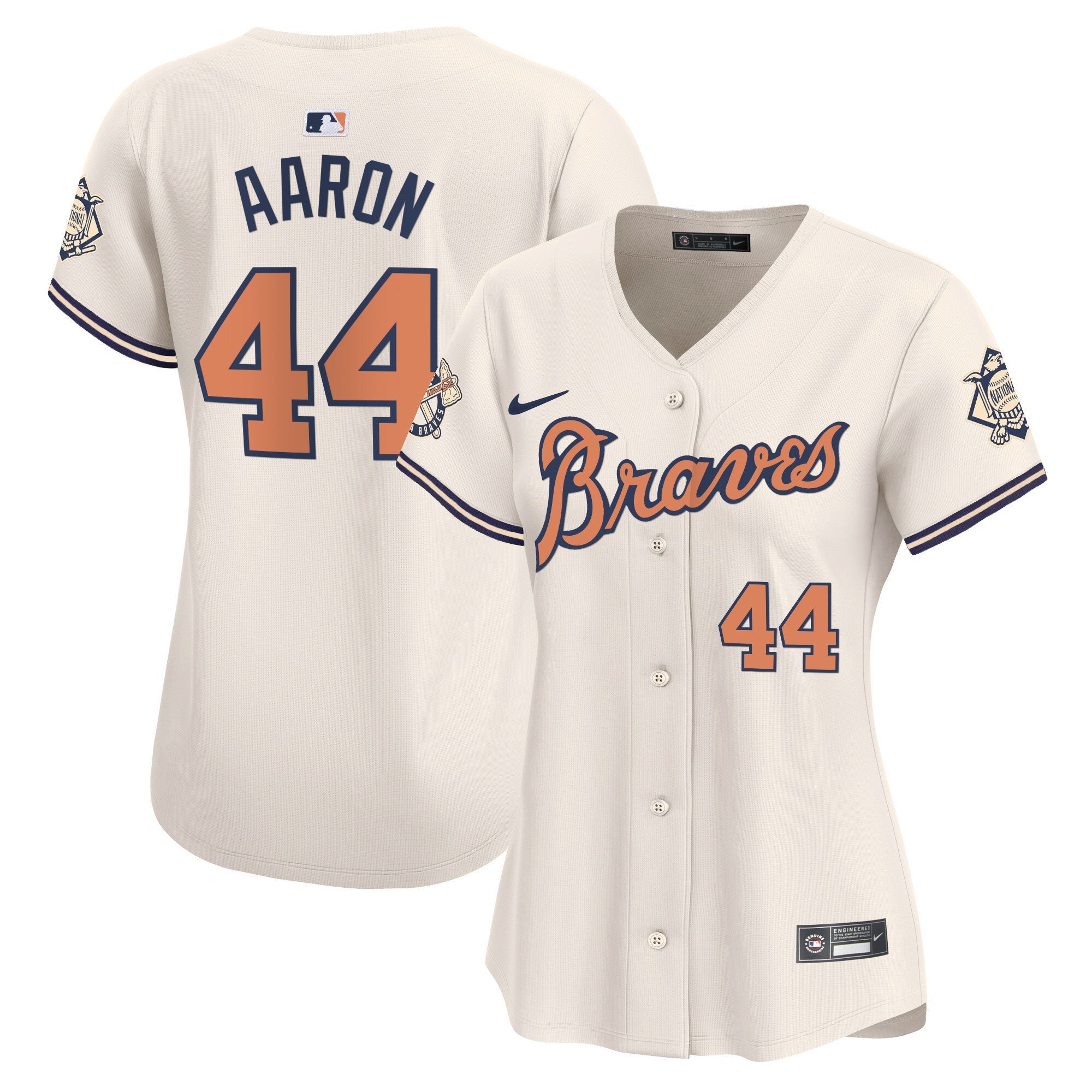 Women’s Atlanta Peaches n’ Cream Vapor Premier Limited Jersey