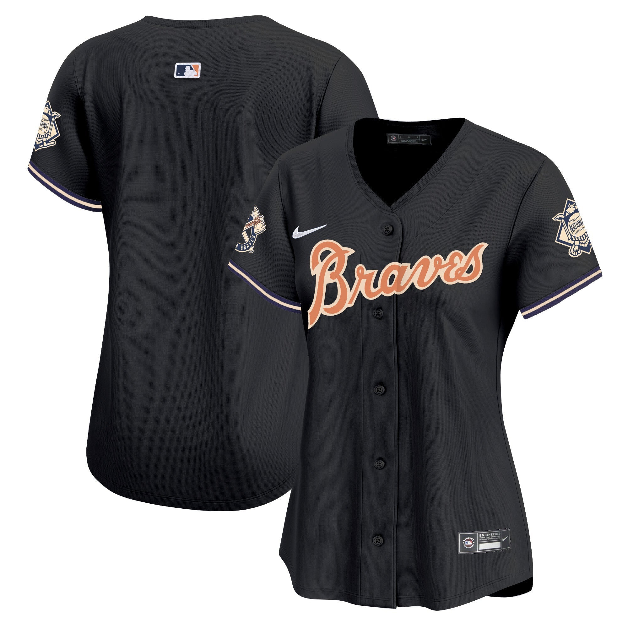 Women’s Atlanta Peaches n’ Cream Vapor Premier Limited Jersey