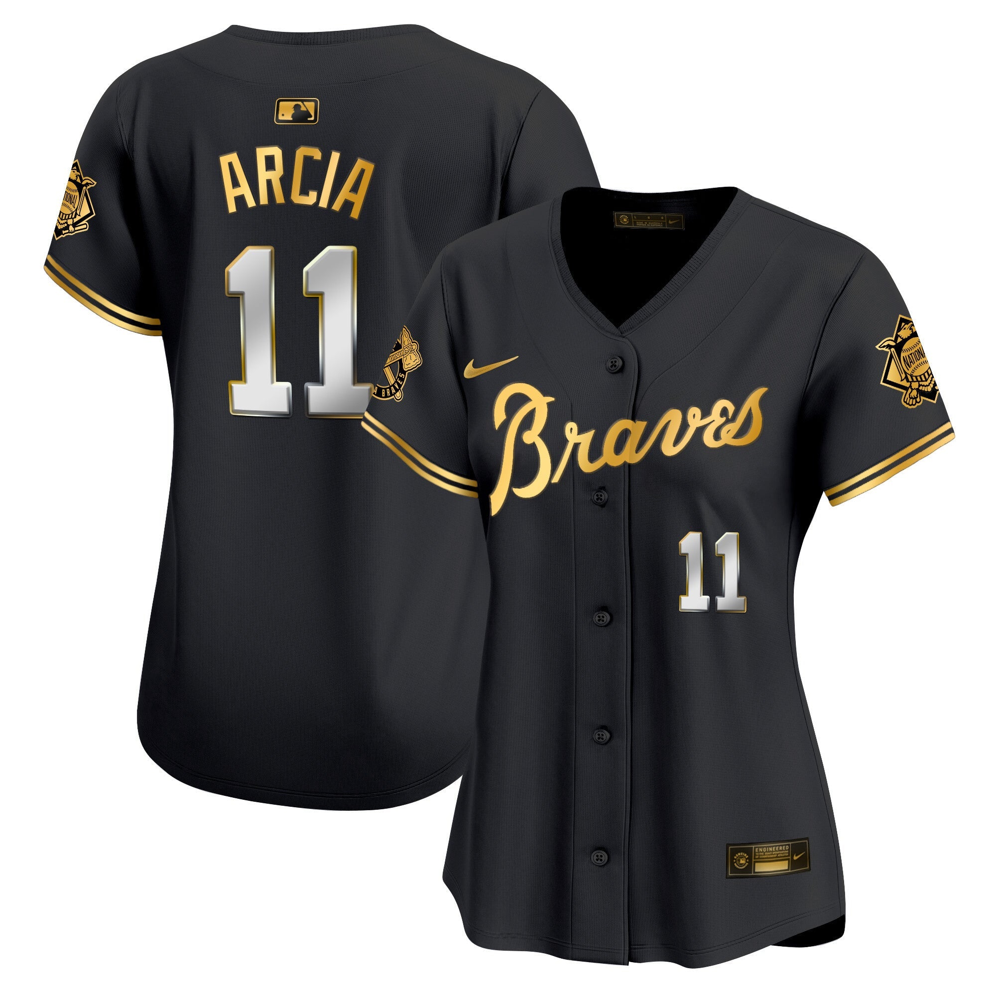 Women’s Atlanta Peaches n’ Cream Vapor Premier Limited Jersey