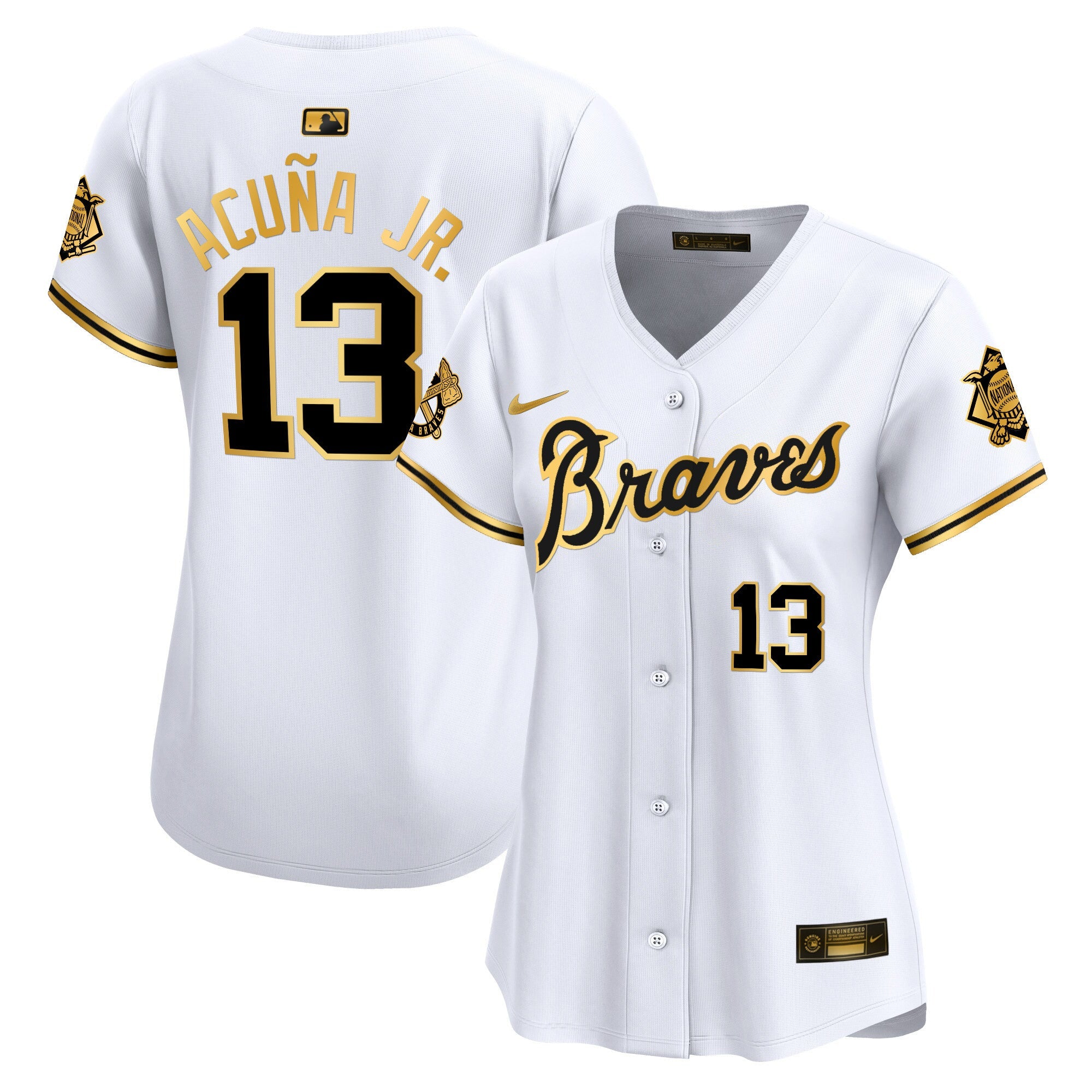 Women’s Atlanta Peaches n’ Cream Vapor Premier Limited Jersey