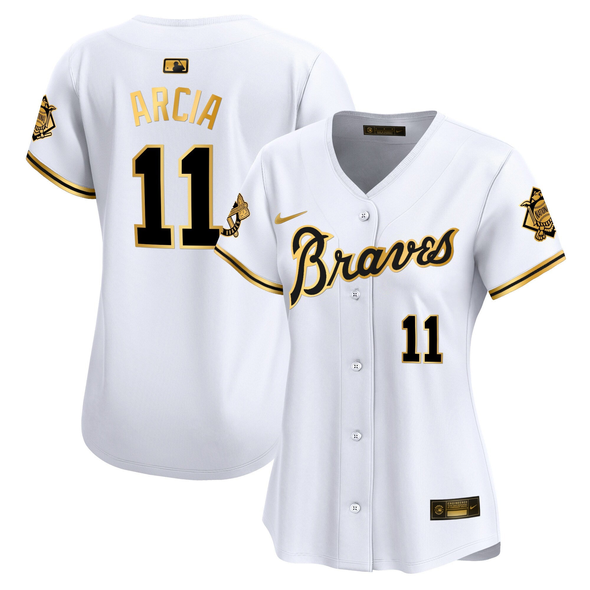 Women’s Atlanta Peaches n’ Cream Vapor Premier Limited Jersey