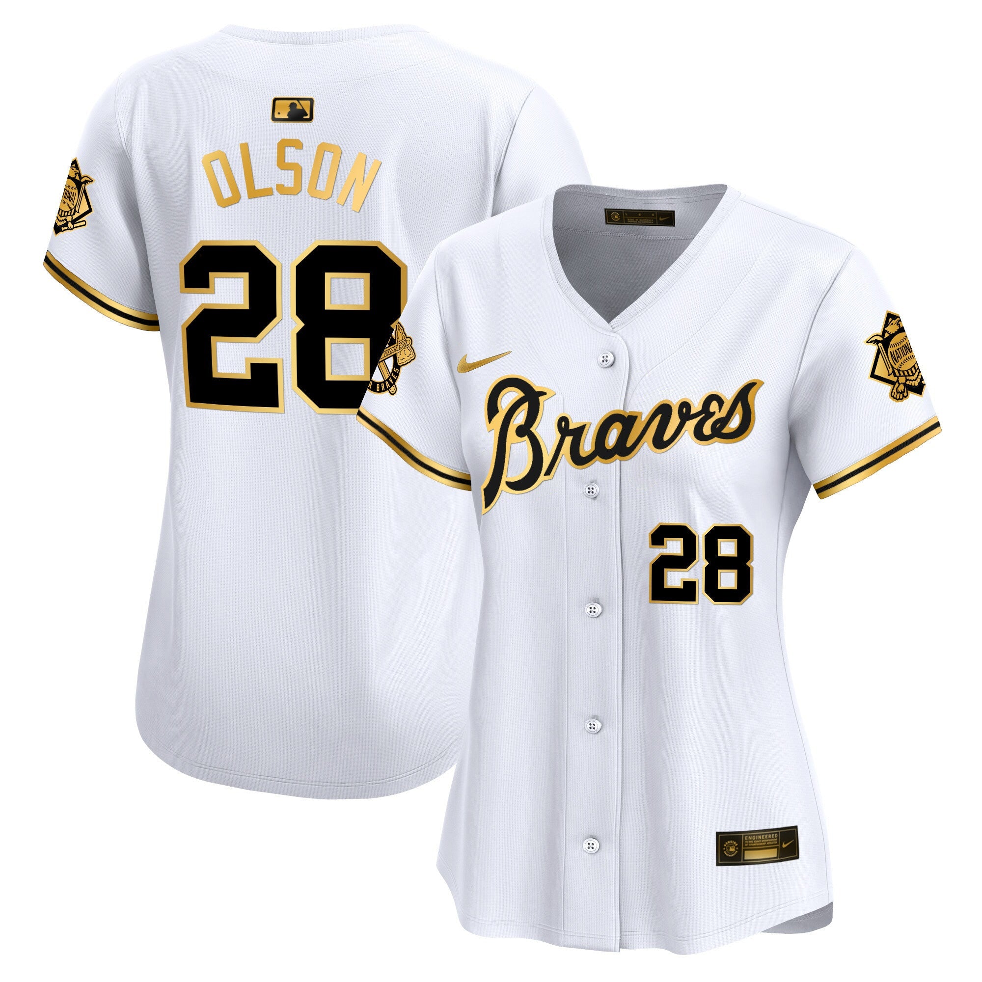 Women’s Atlanta Peaches n’ Cream Vapor Premier Limited Jersey