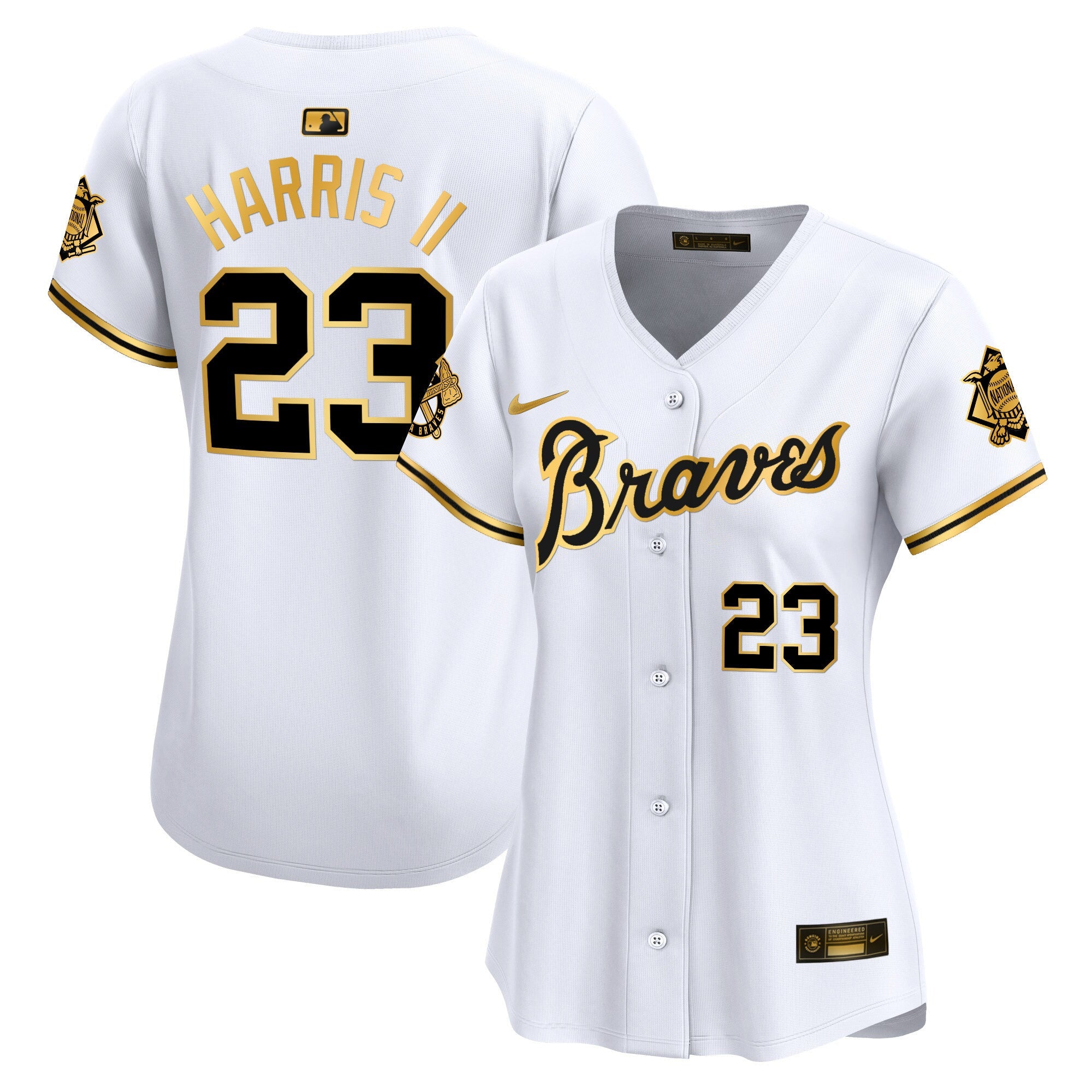 Women’s Atlanta Peaches n’ Cream Vapor Premier Limited Jersey