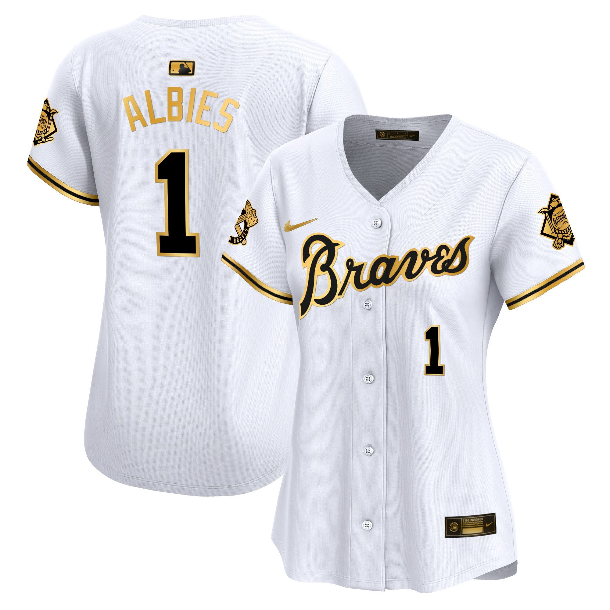 Women’s Atlanta Peaches n’ Cream Vapor Premier Limited Jersey