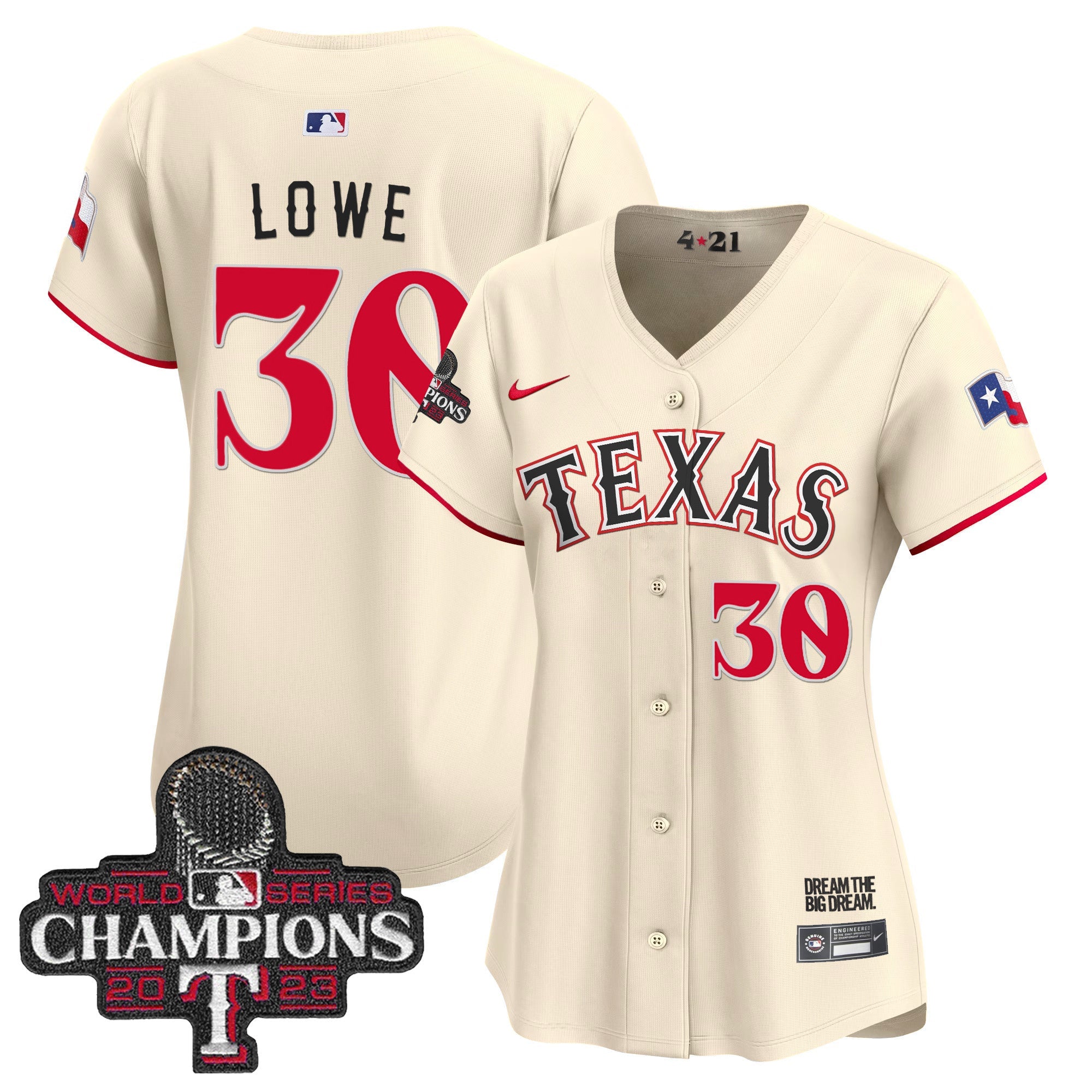 Women’s Texas 2023 World Series Champions City Connect Vapor Premier Limited Jersey