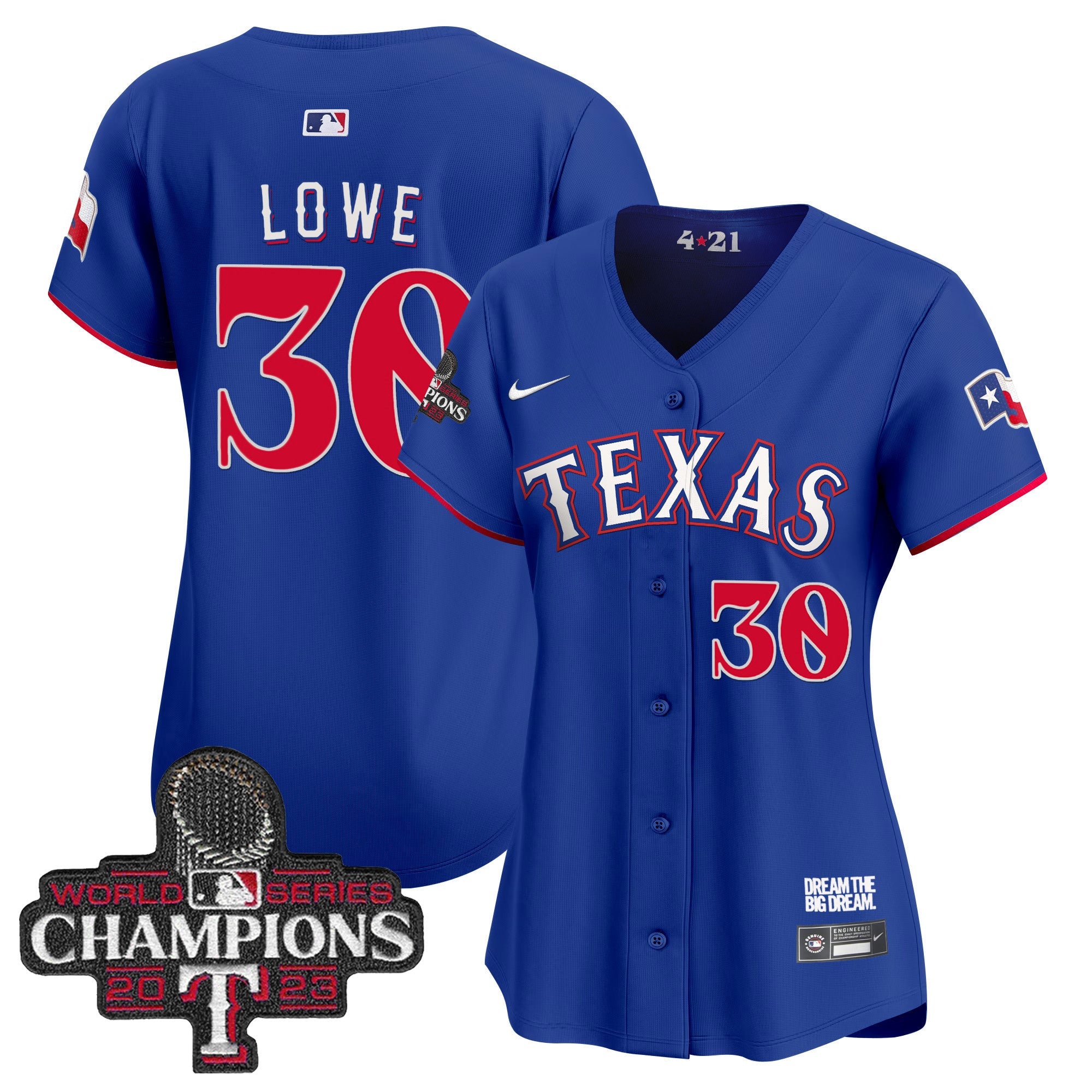 Women’s Texas 2023 World Series Champions City Connect Vapor Premier Limited Jersey