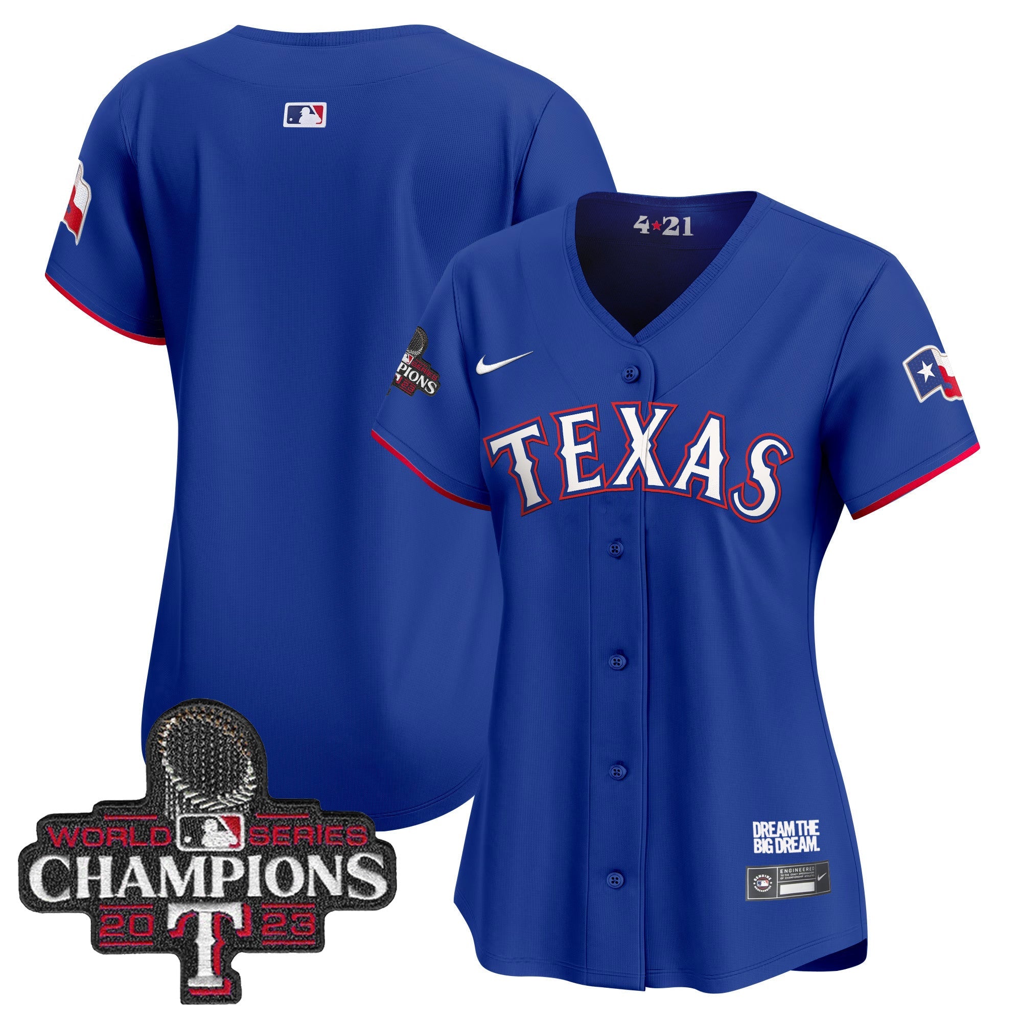 Women’s Texas 2023 World Series Champions City Connect Vapor Premier Limited Jersey