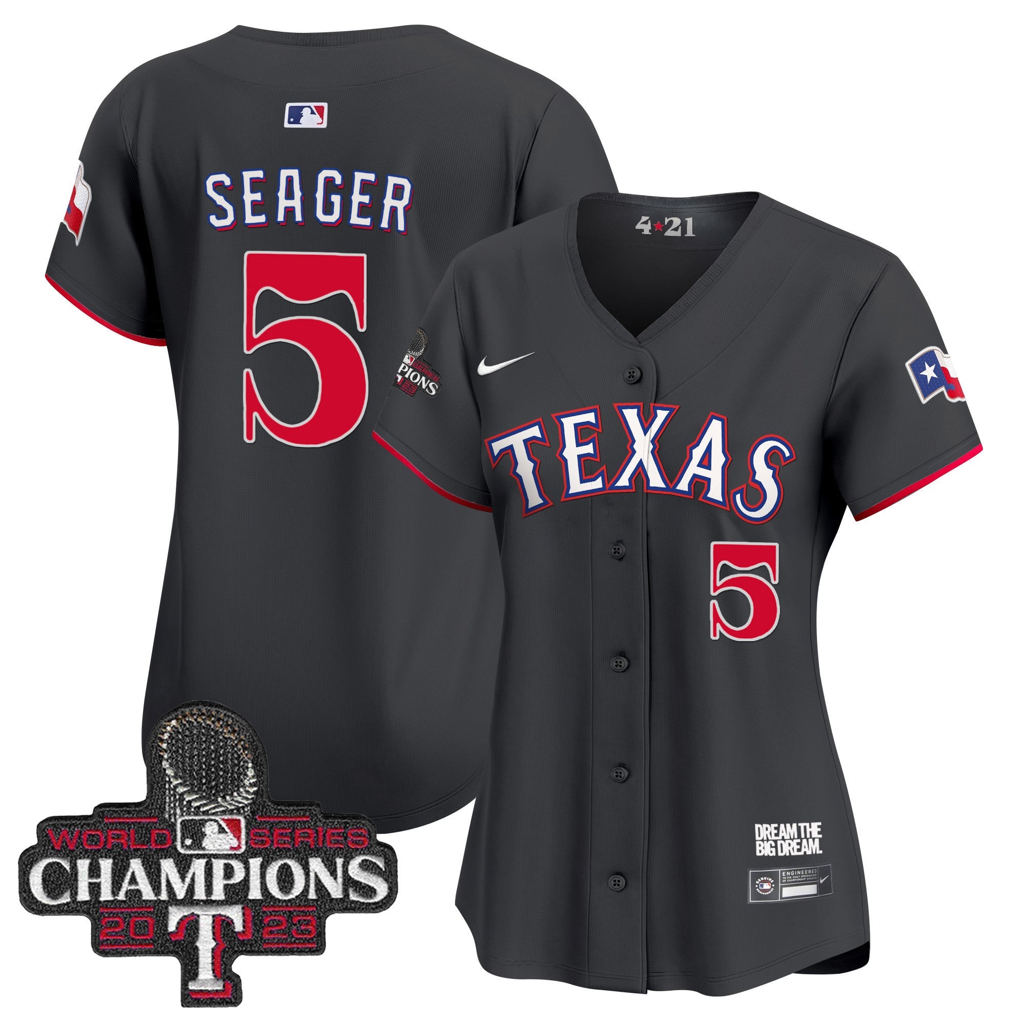 Women’s Texas 2023 World Series Champions City Connect Vapor Premier Limited Jersey