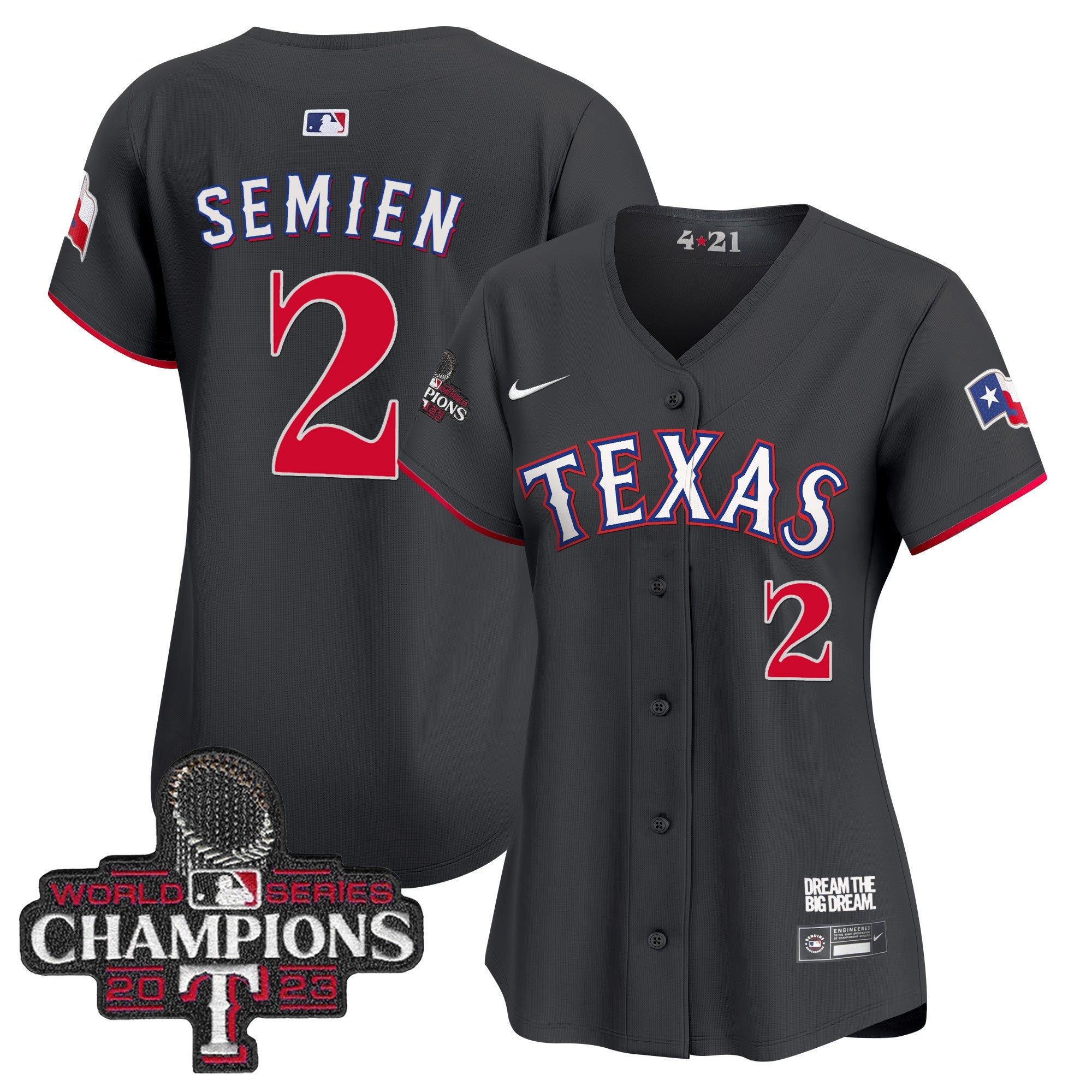 Women’s Texas 2023 World Series Champions City Connect Vapor Premier Limited Jersey