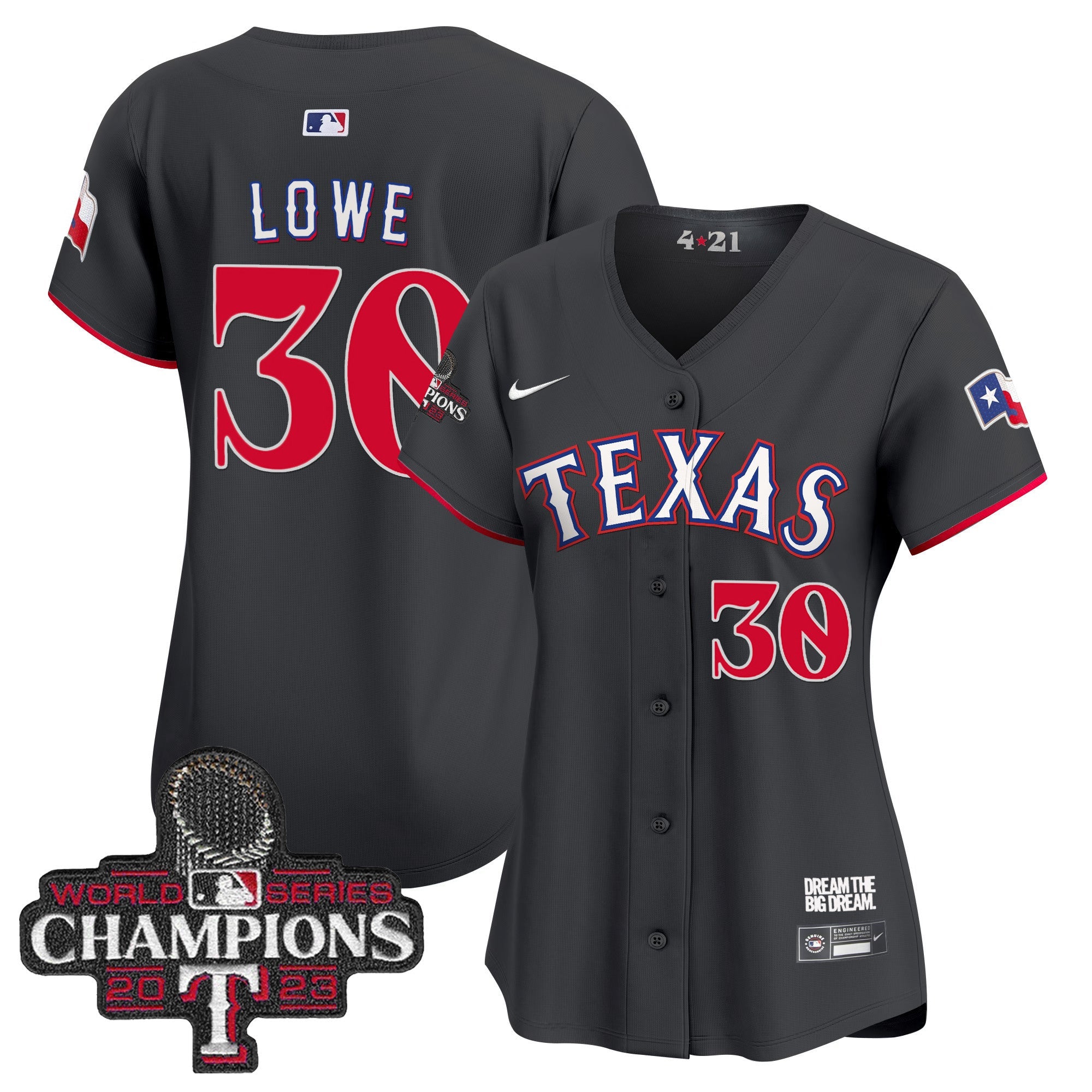 Women’s Texas 2023 World Series Champions City Connect Vapor Premier Limited Jersey