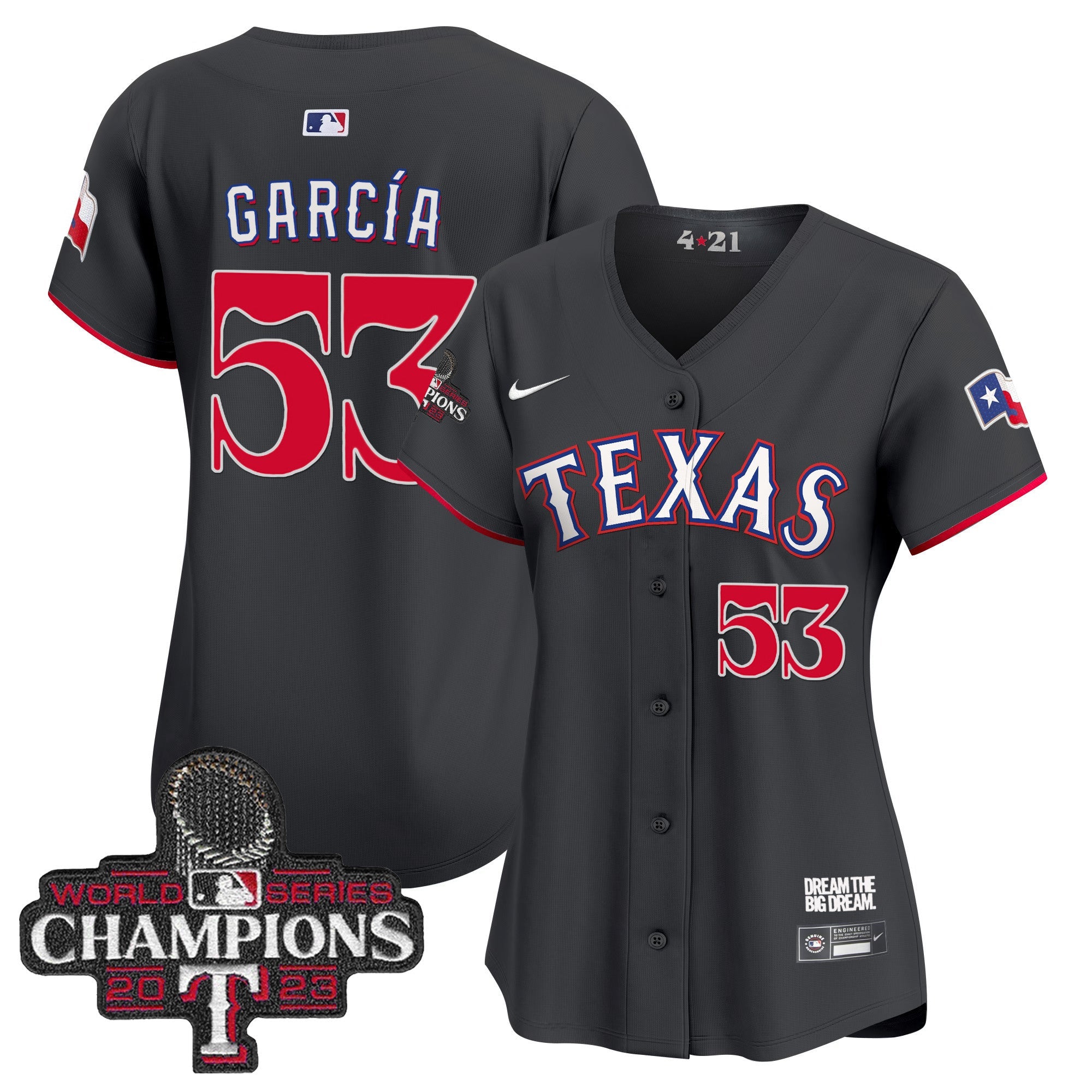 Women’s Texas 2023 World Series Champions City Connect Vapor Premier Limited Jersey