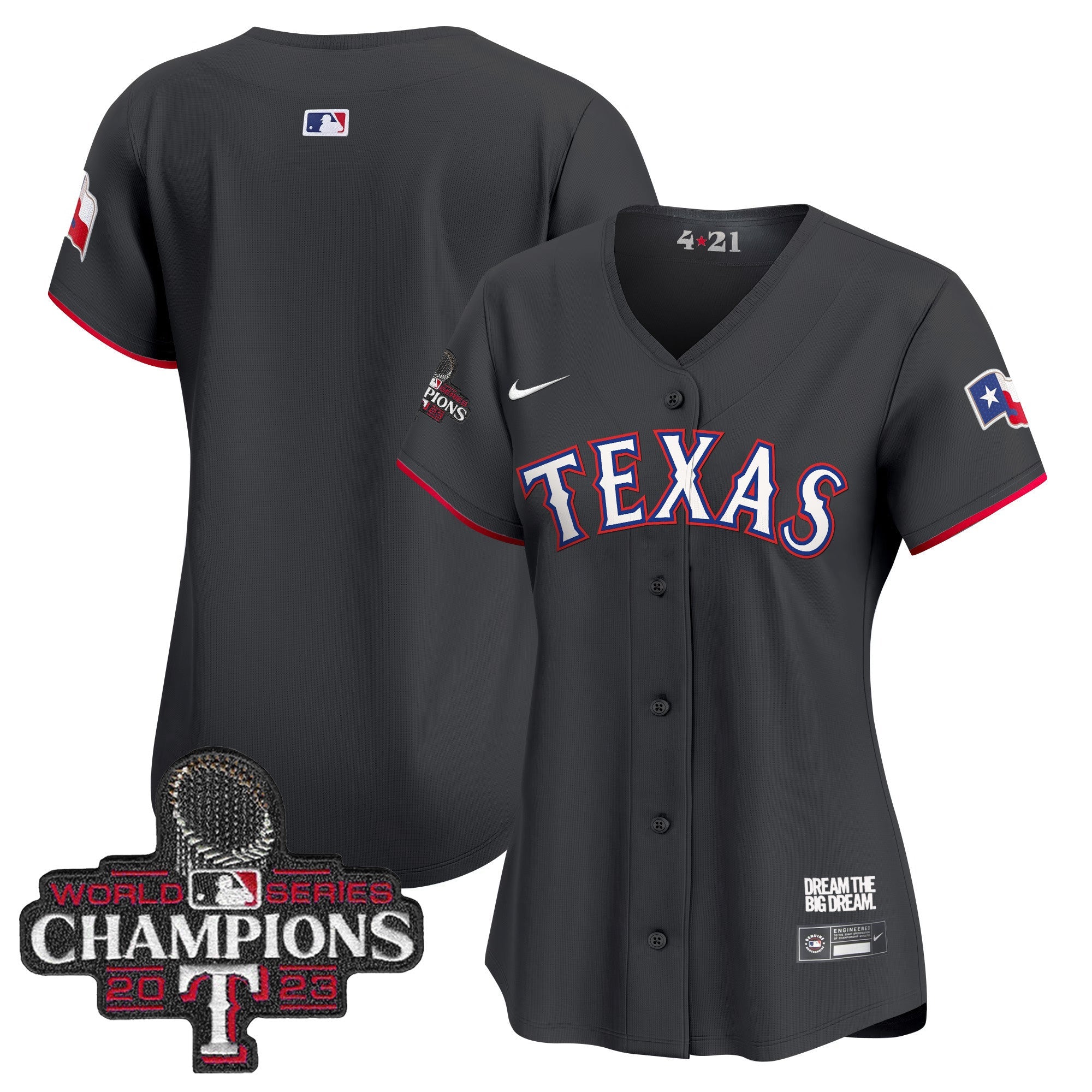 Women’s Texas 2023 World Series Champions City Connect Vapor Premier Limited Jersey