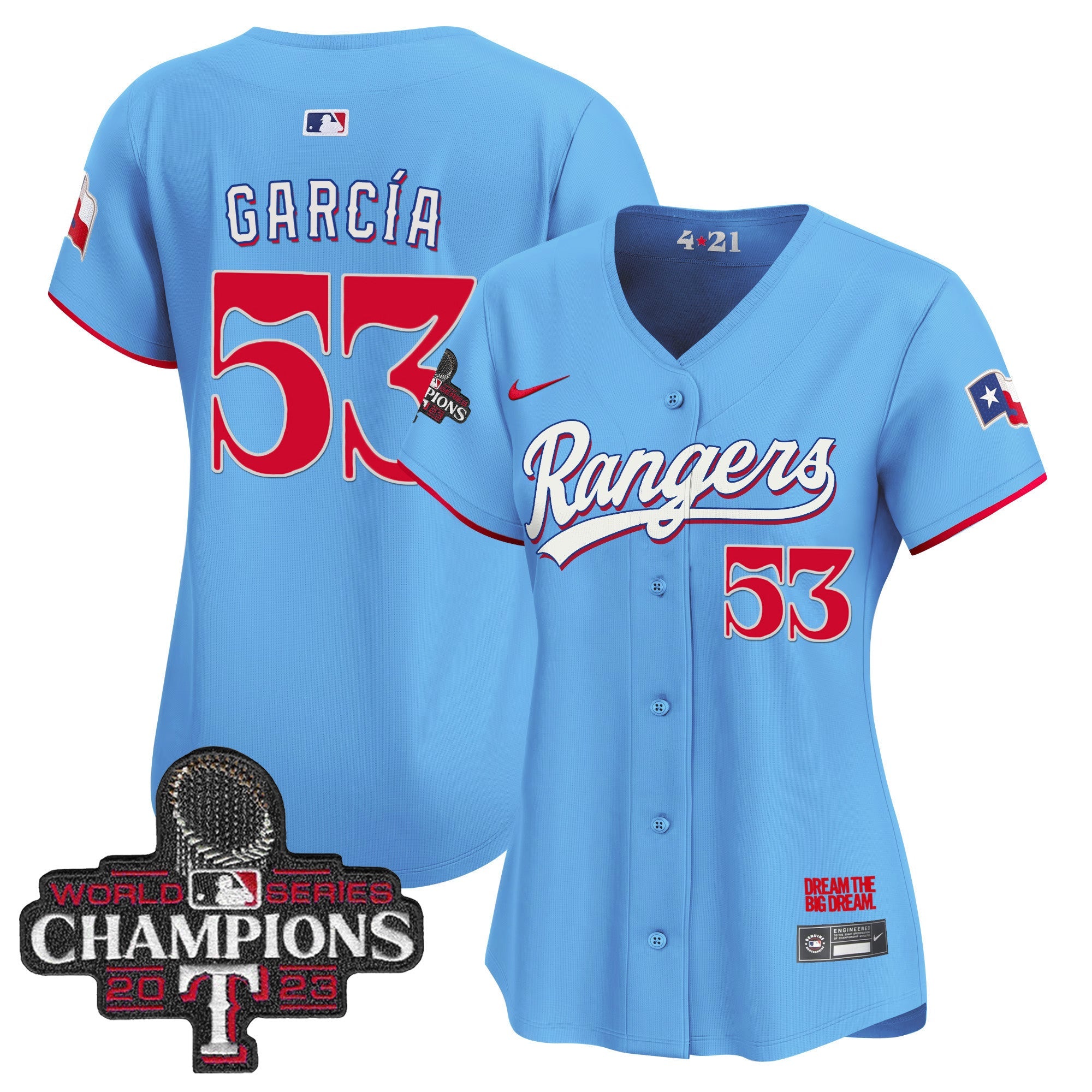 Women’s Texas 2023 World Series Champions City Connect Vapor Premier Limited Jersey