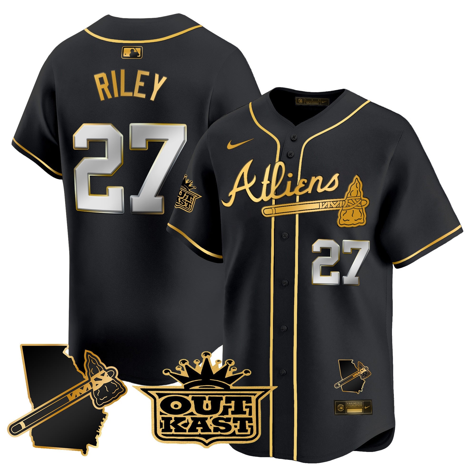 Men’s Atlanta Atliens Vapor Premier Limited Jersey V2