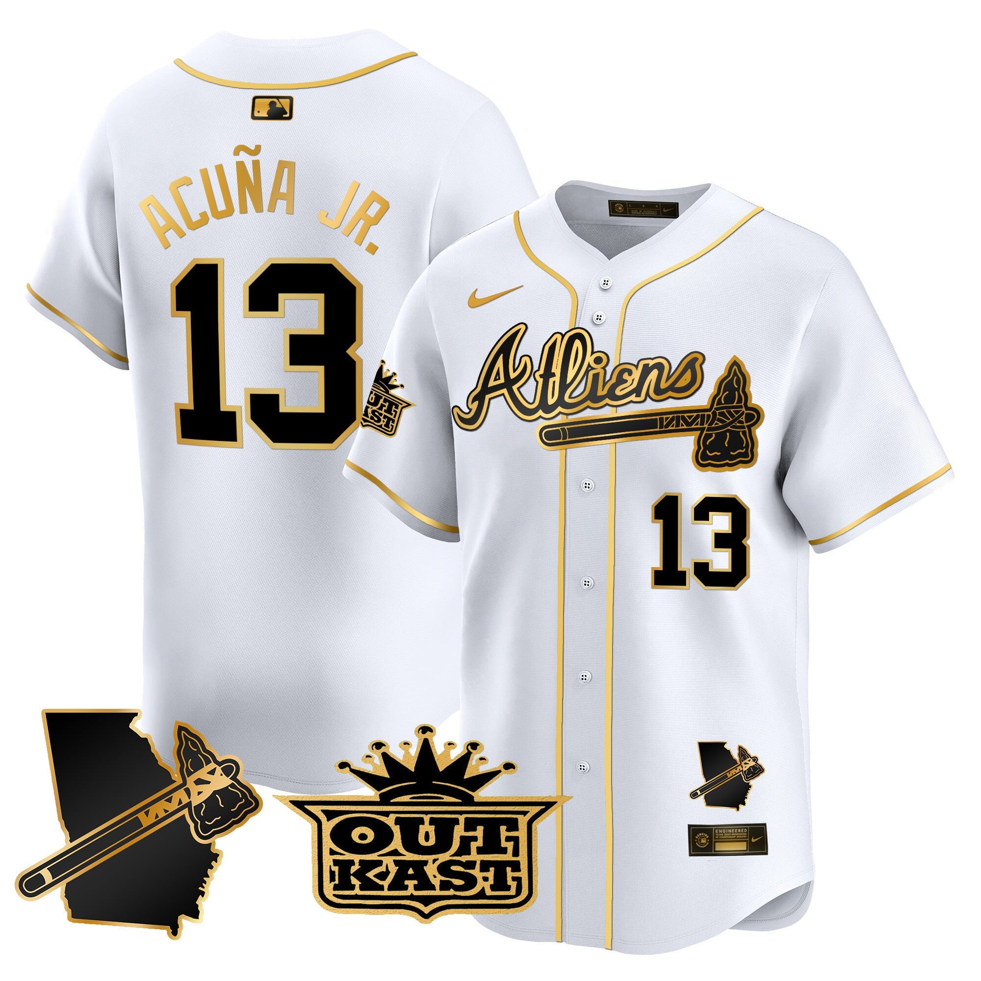 Men’s Atlanta Atliens Vapor Premier Limited Jersey V2