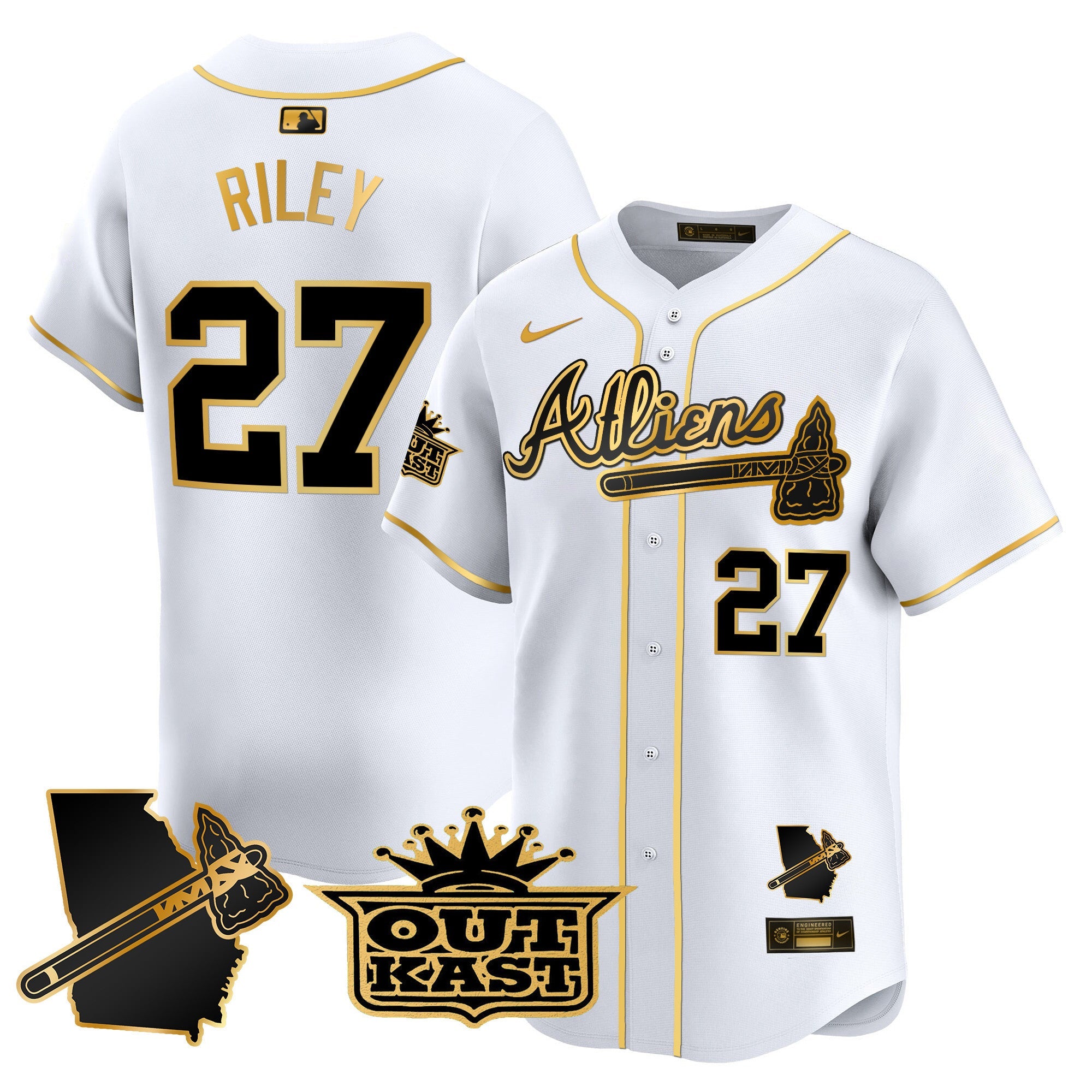 Men’s Atlanta Atliens Vapor Premier Limited Jersey V2