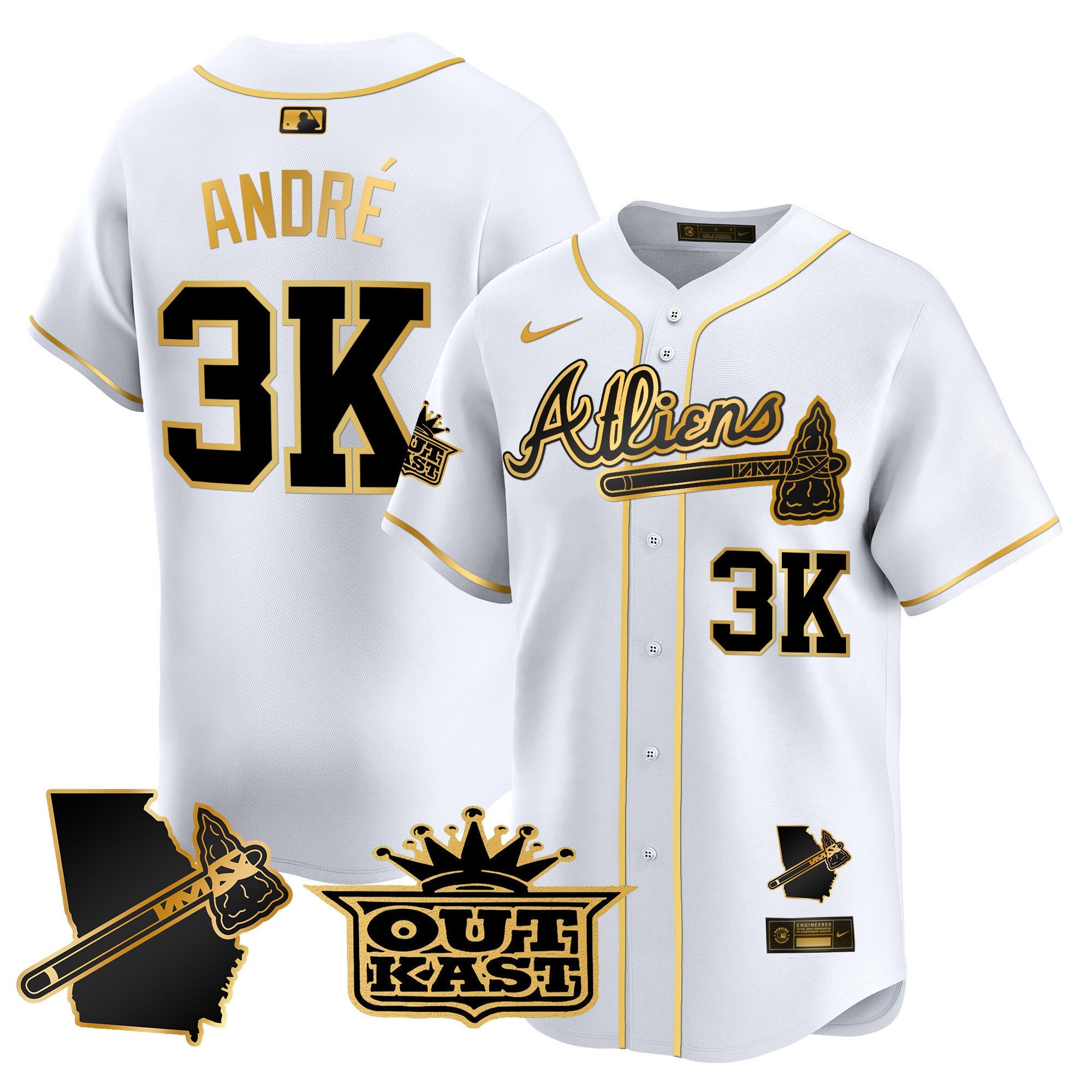 Men’s Atlanta Atliens Vapor Premier Limited Jersey V2