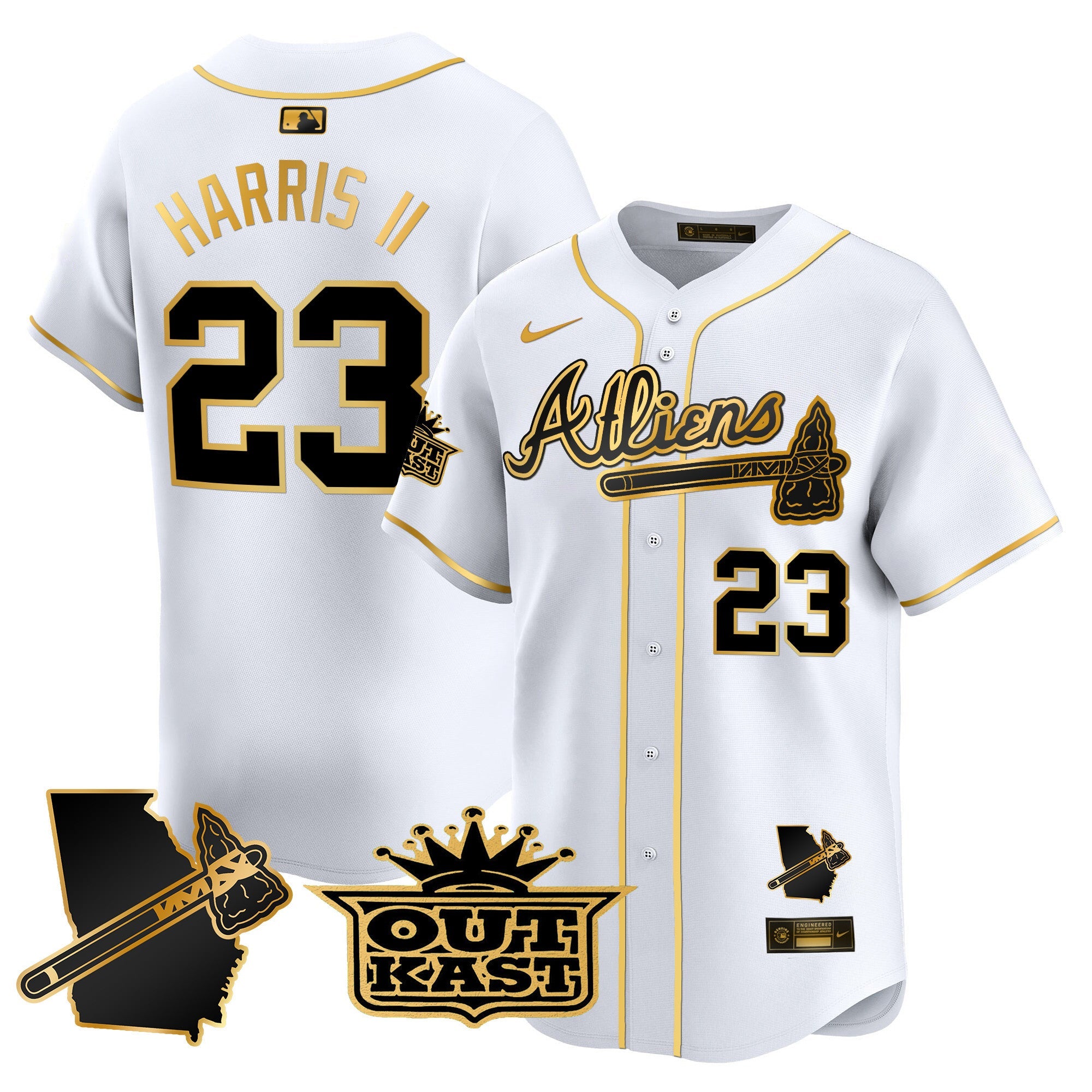 Men’s Atlanta Atliens Vapor Premier Limited Jersey V2
